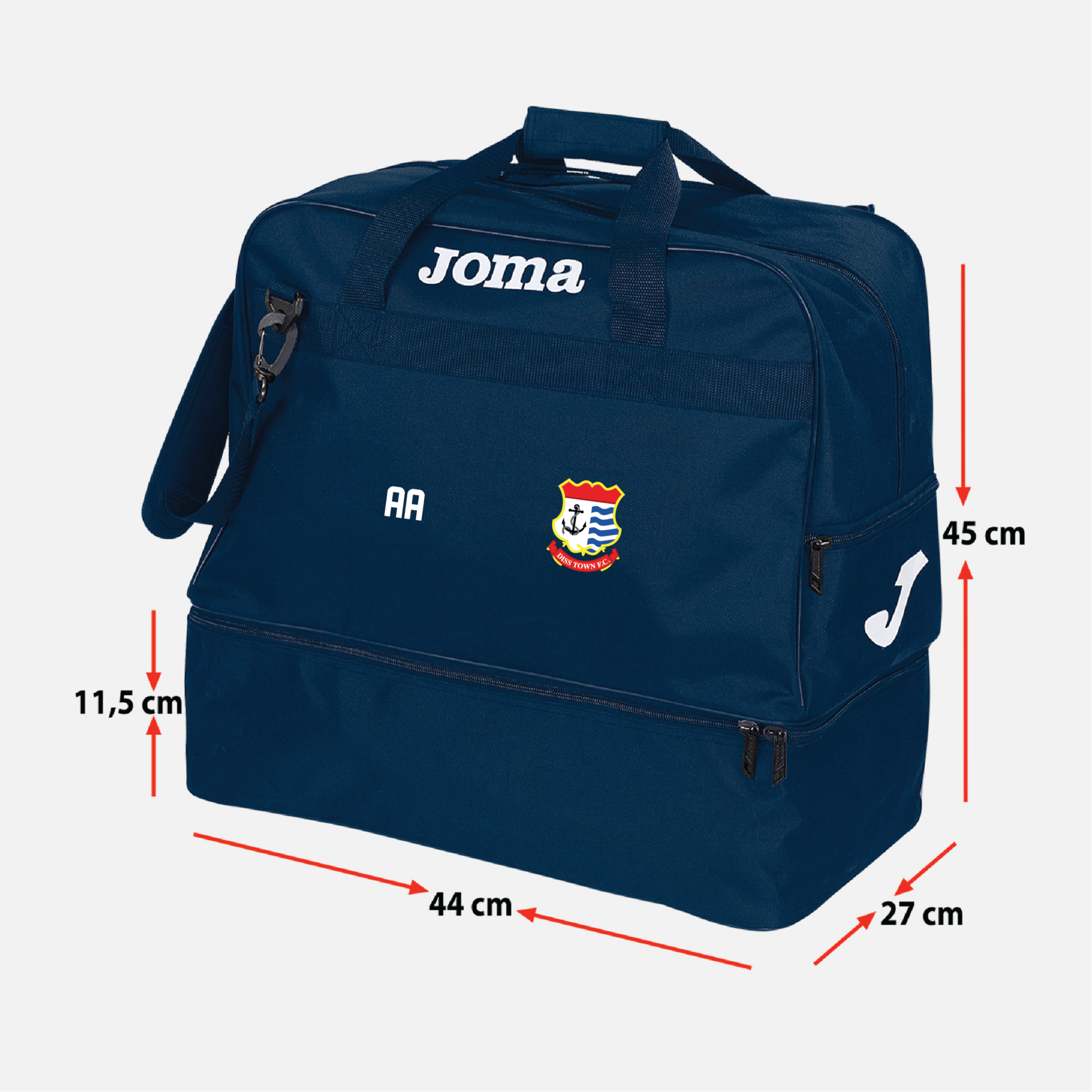 Diss Town FC - Joma Training III Holdall - Navy
