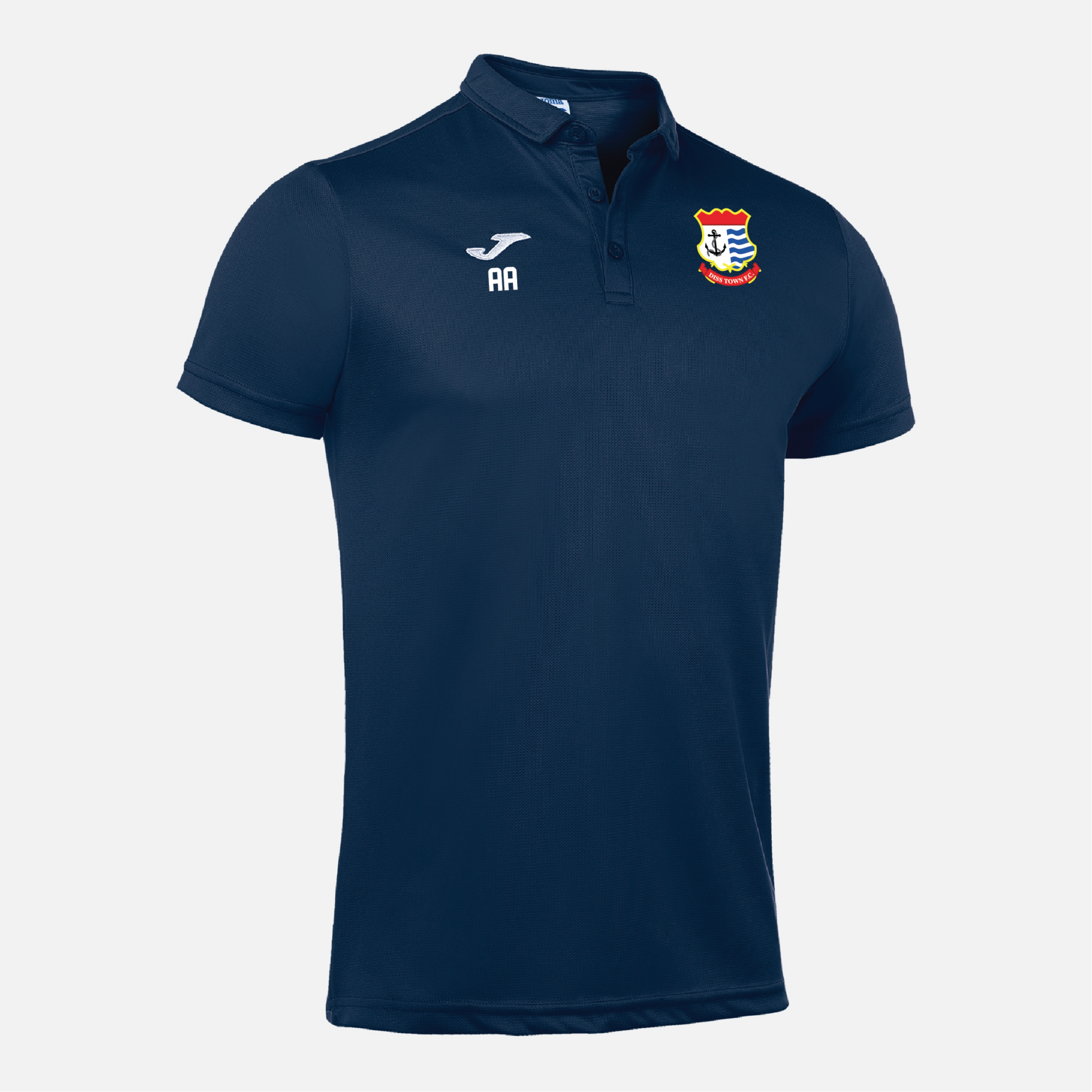 Diss Town FC - Joma Hobby Polo Shirt - Navy