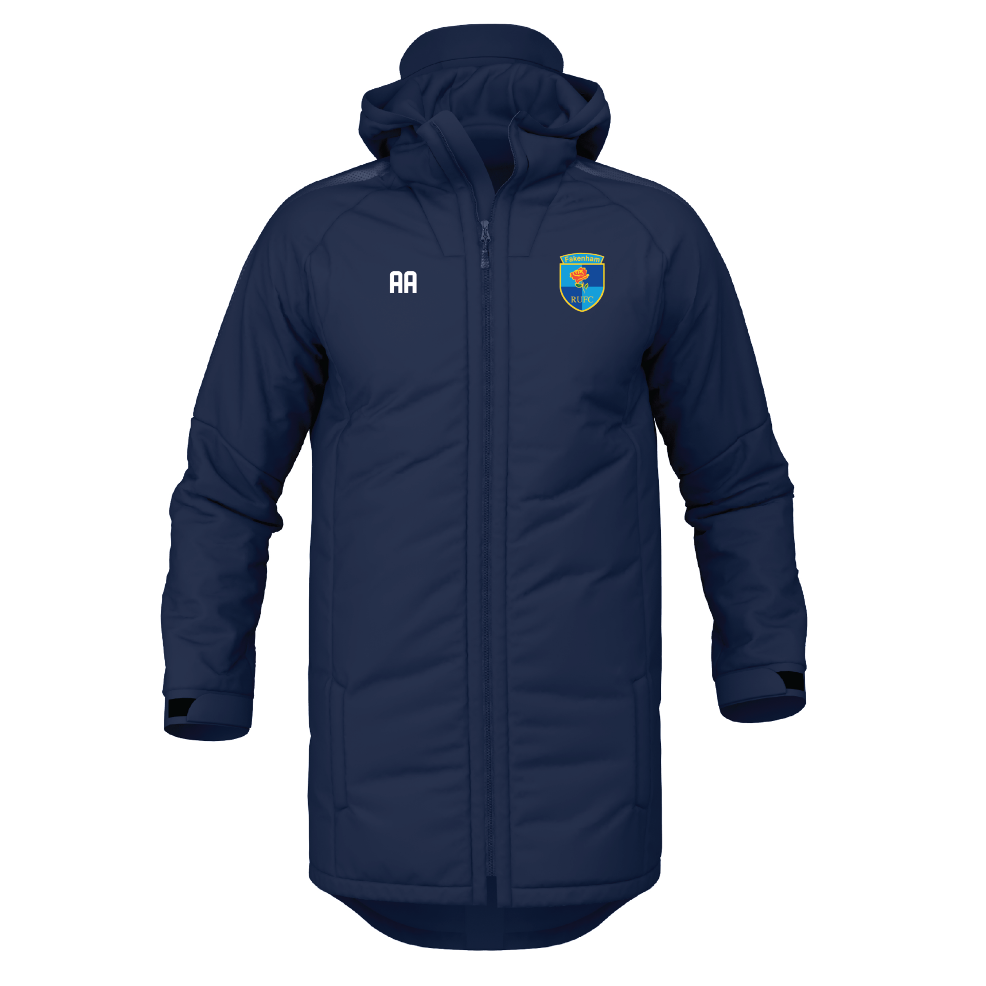 Fakenham RUFC - Edge Pro 3/4 Coat - Navy