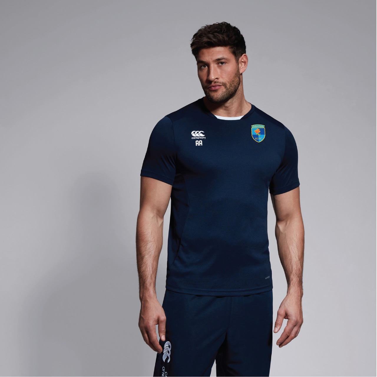 Fakenham RUFC - Canterbury Club Dry Tee - Navy