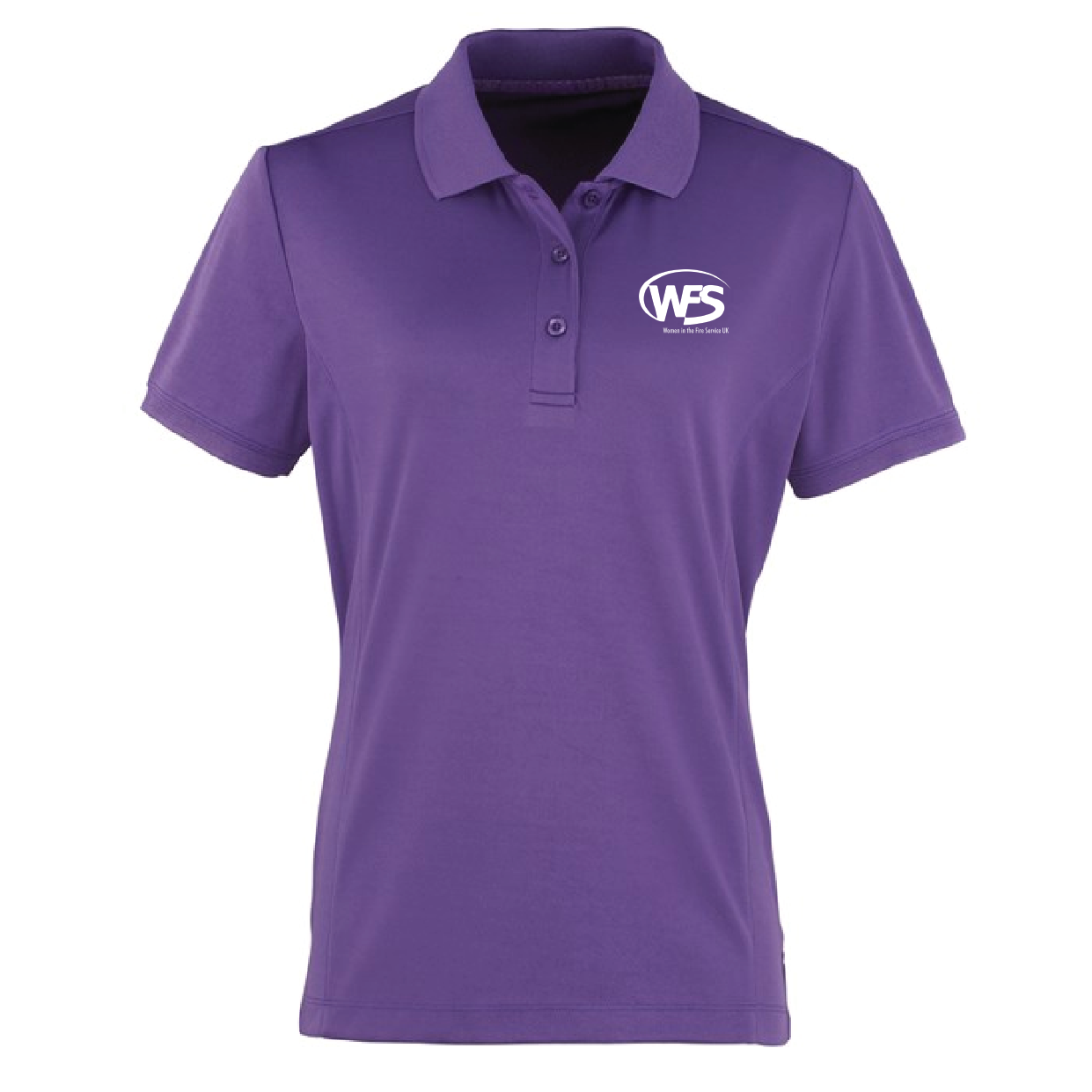 Women in the Fire Service UK – Ladies Coolchecker Polo - Purple
