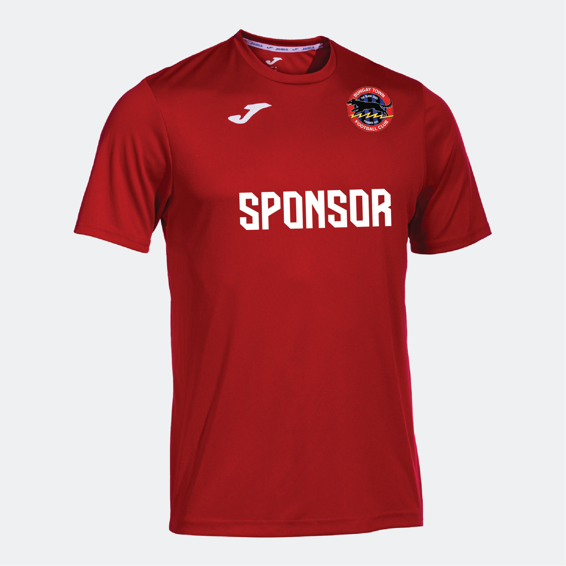 Bungay Town FC - Joma Combi Away Shirt - Red