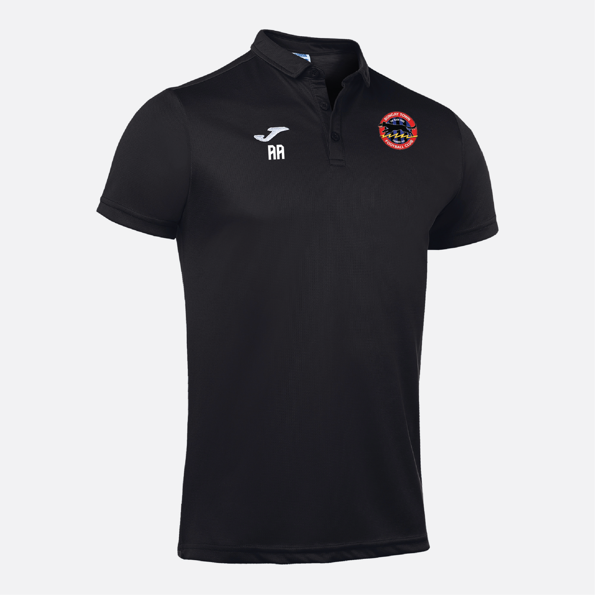 Bungay Town FC - Joma Hobby Polo Shirt - Black