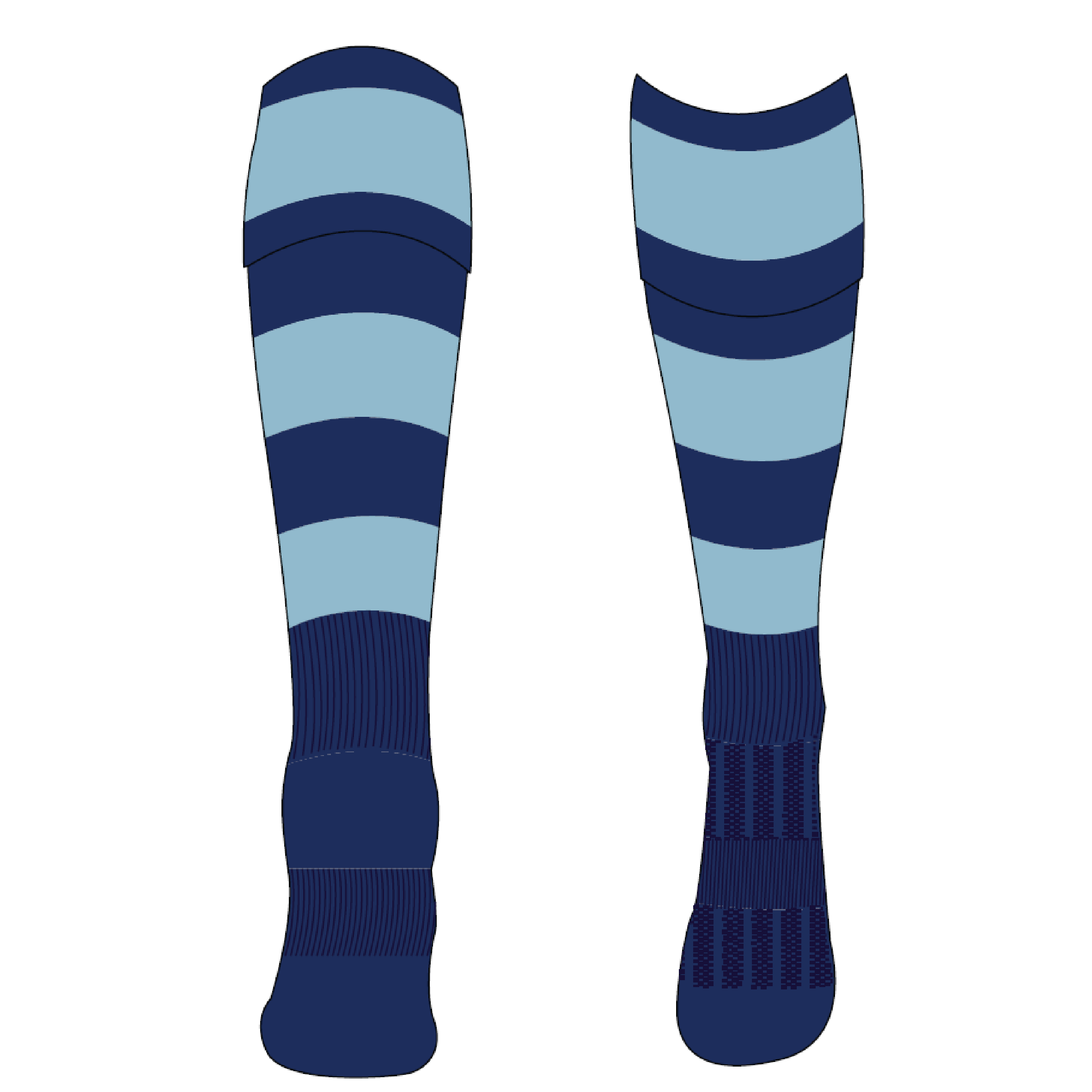 Fakenham RUFC - Playing Socks - Navy Sky