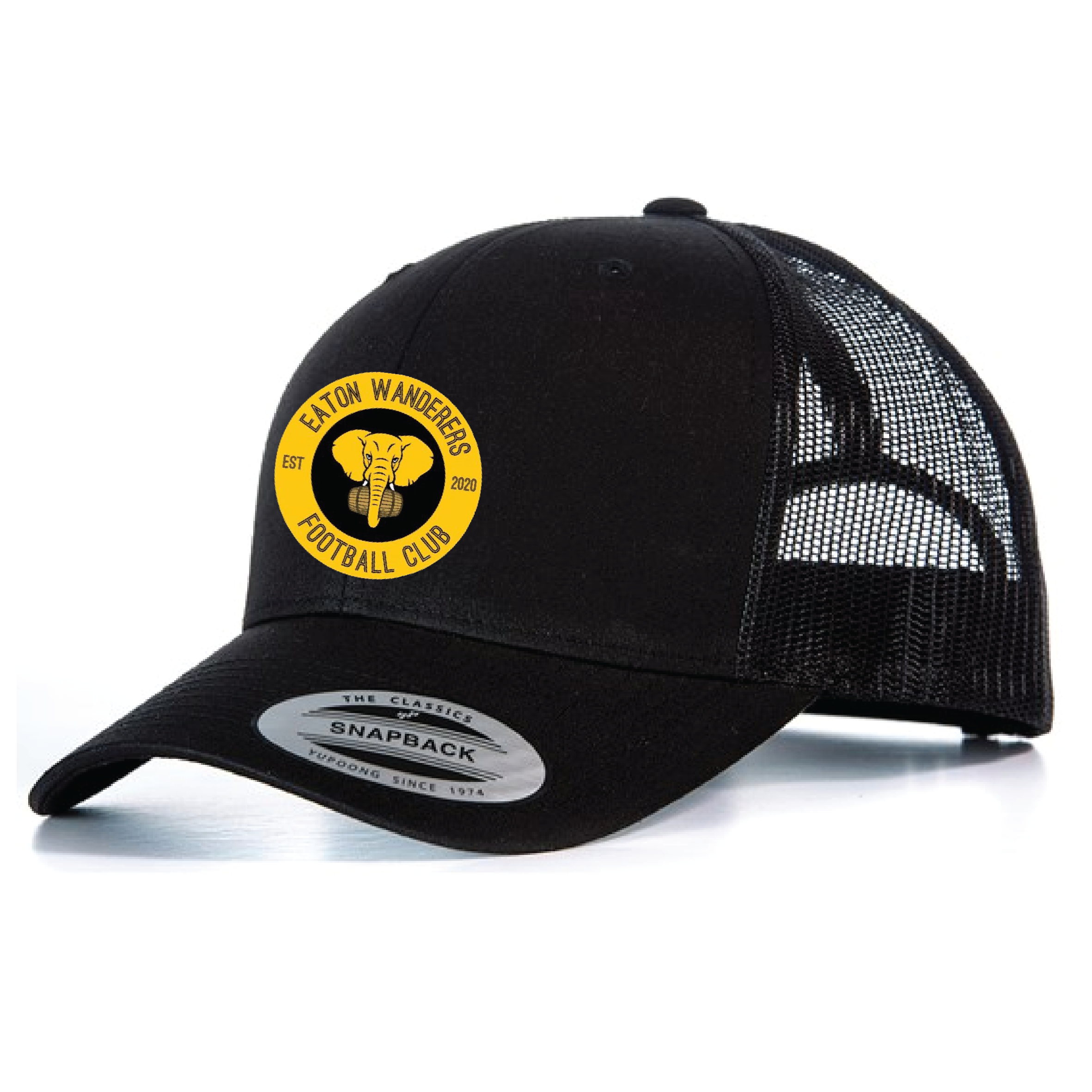Eaton Wanderers FC - Retro Trucker Cap - Black