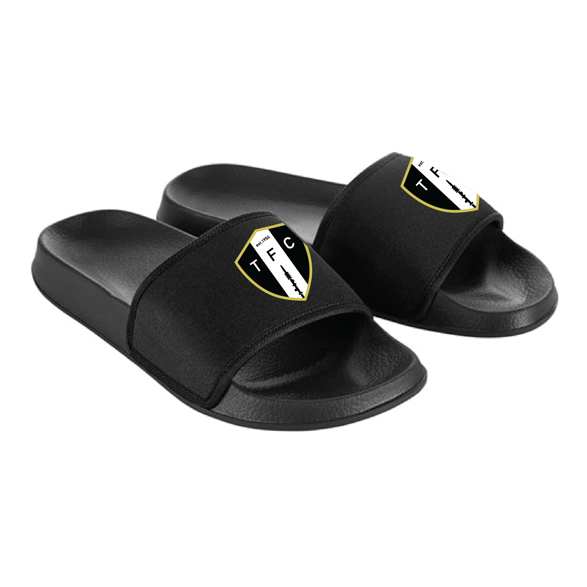 Tacolneston FC - Cool Sliders - Black
