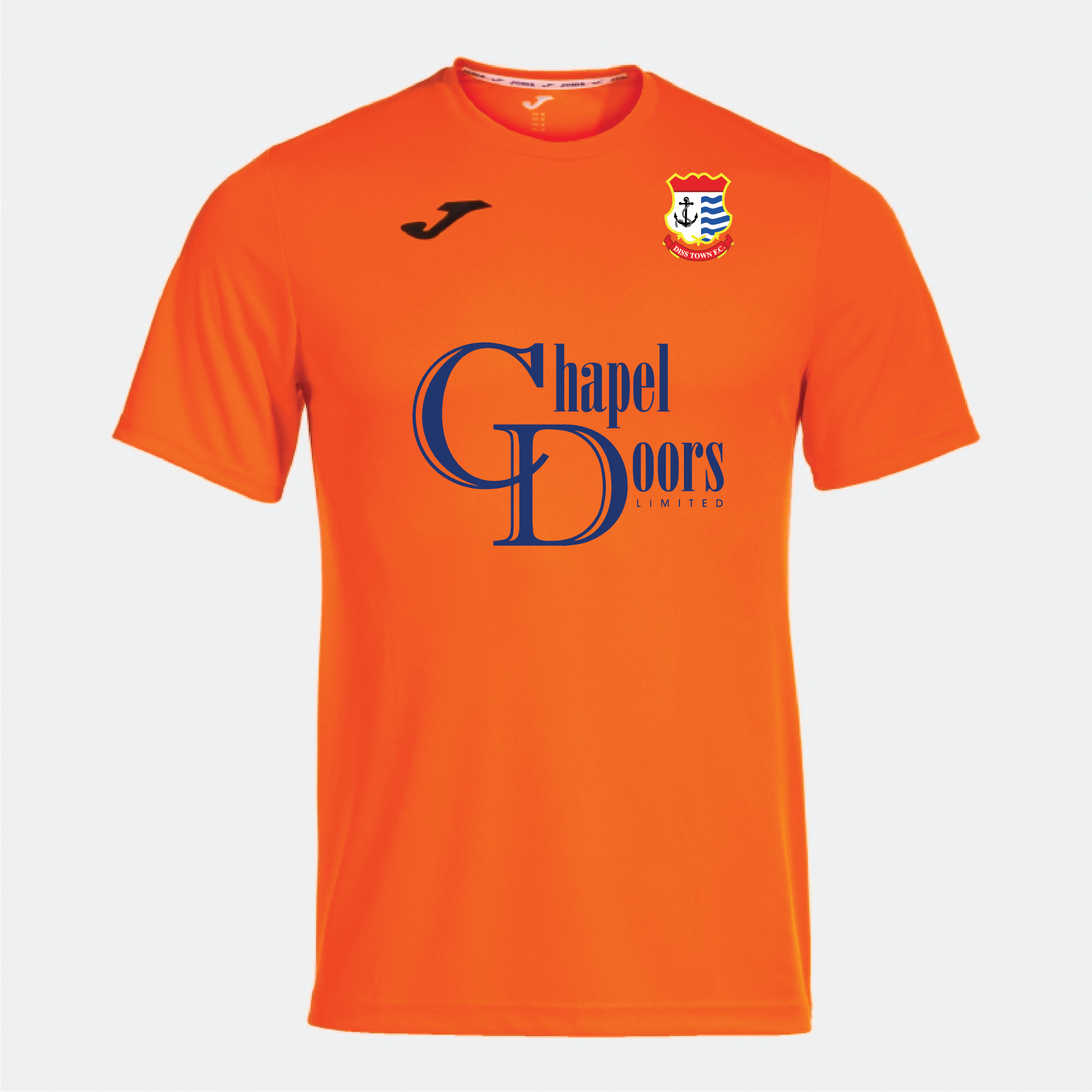 Diss Town FC - Joma Combi Replica Home Shirt 2024 - Orange