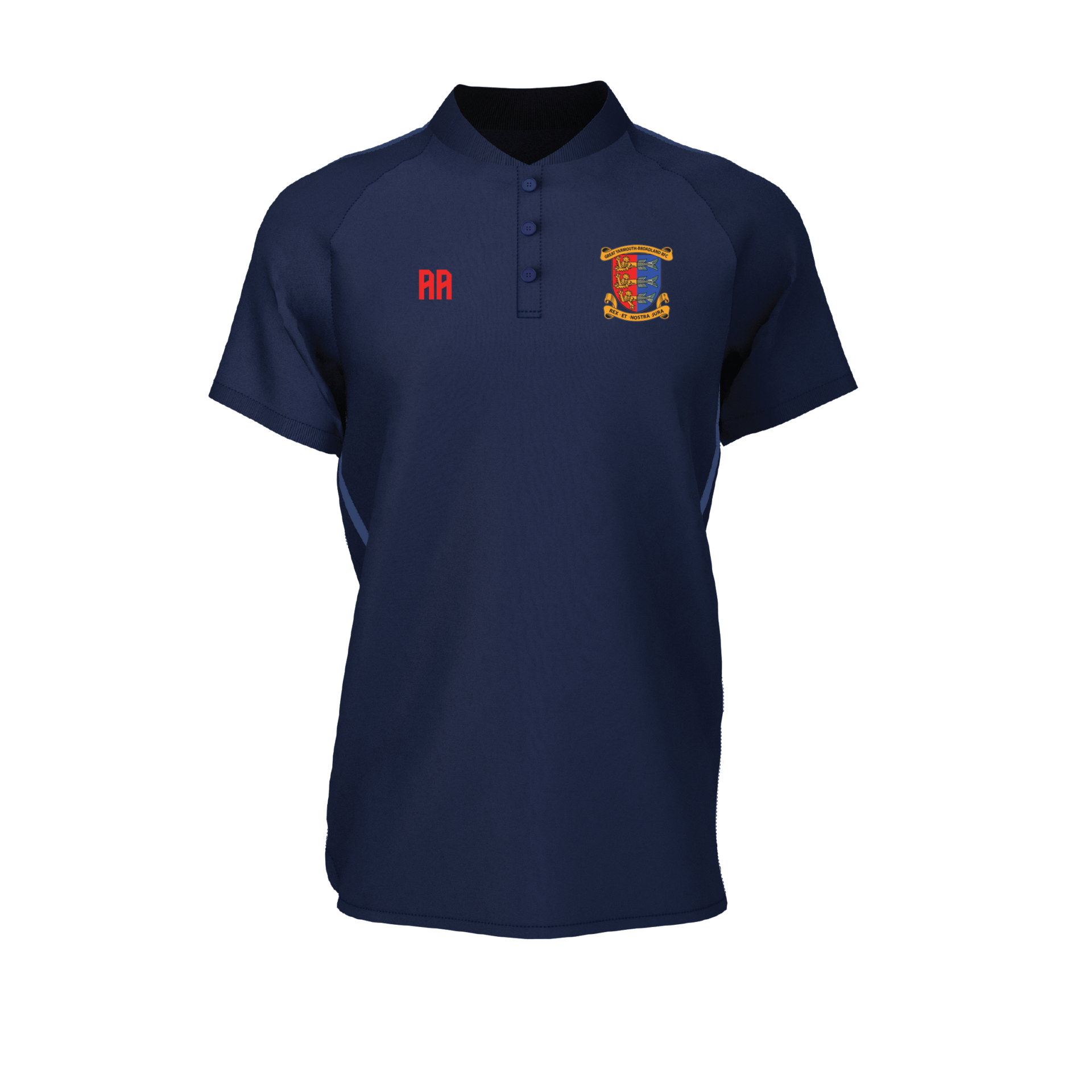 Great Yarmouth-Broadland RFC - Edge Pro Polo Shirt - Navy