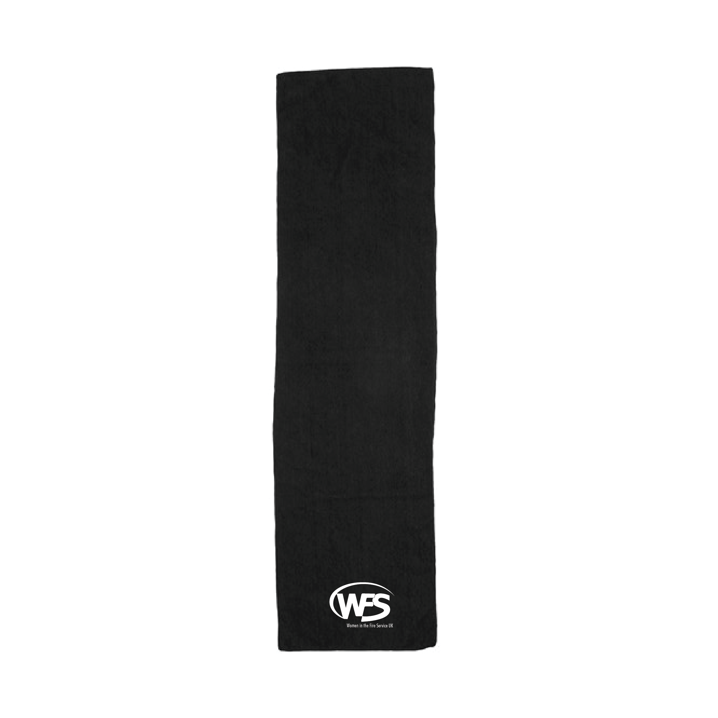 Women in the Fire Service UK - Microfibre Sports Towel - Black