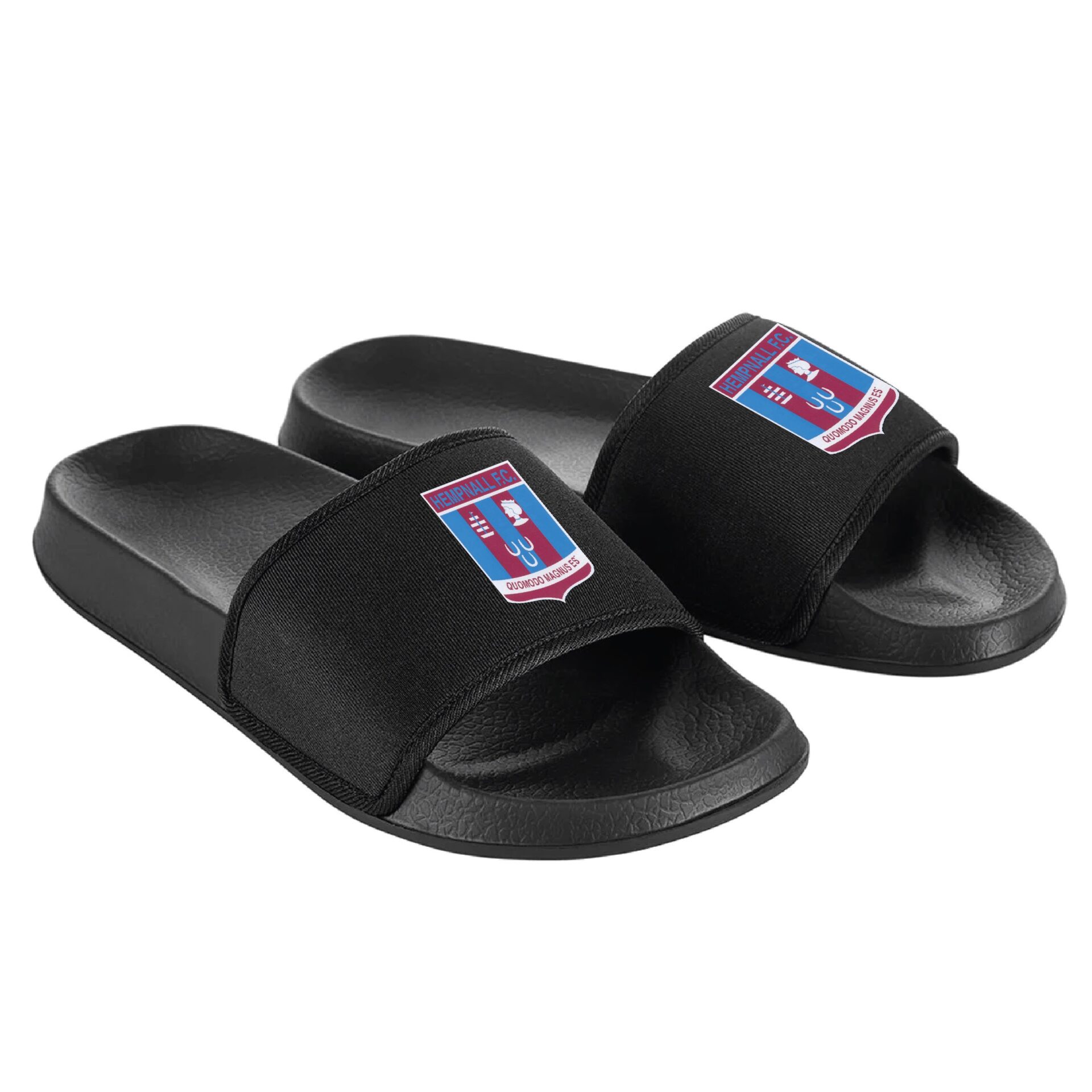 Hempnall FC - Cool Sliders - Black
