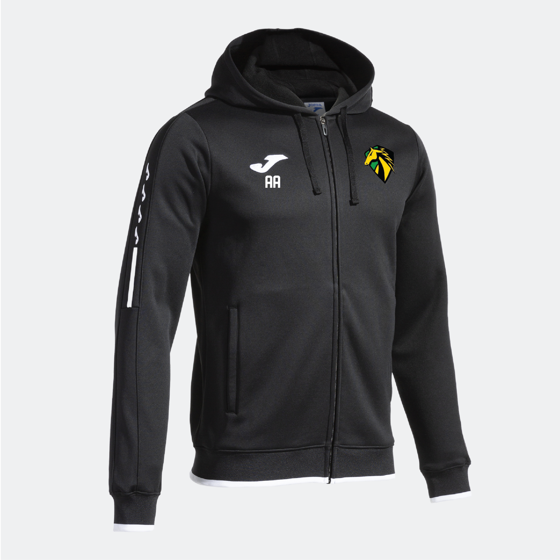 Horsford United FC - Joma Olimpiada Full Zip Hoodie - Black