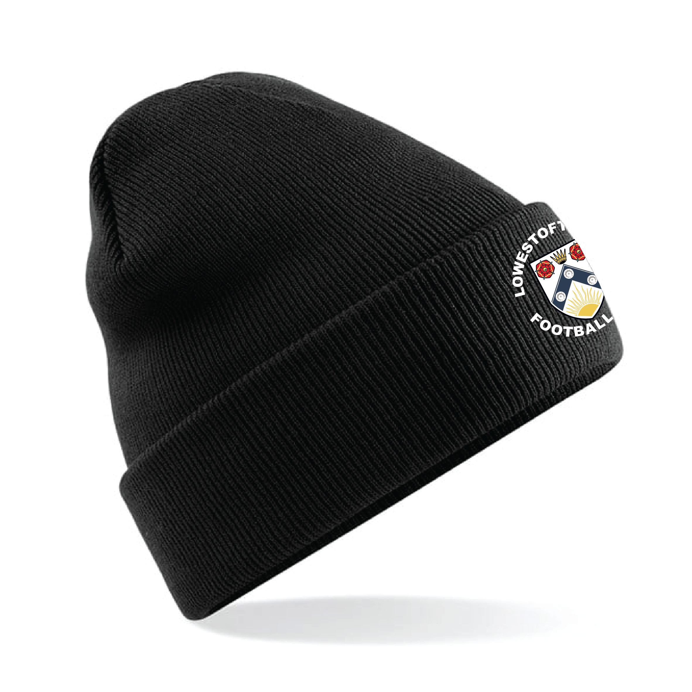 Lowestoft Town FC - Original Cuffed Beanie – Black