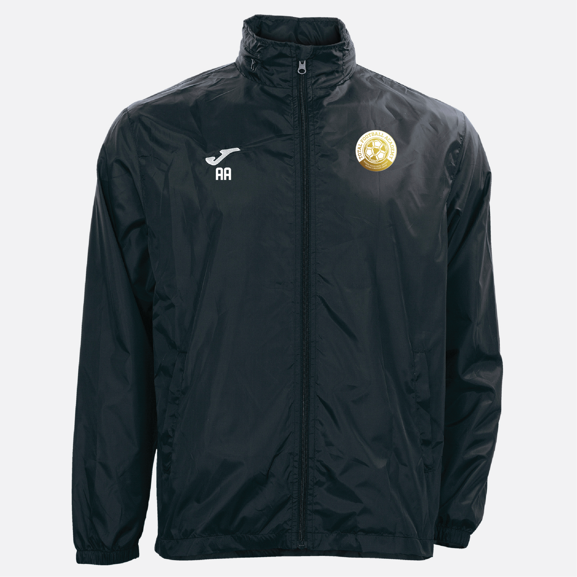 Total Football Academy - Joma Iris Rainjacket - Black