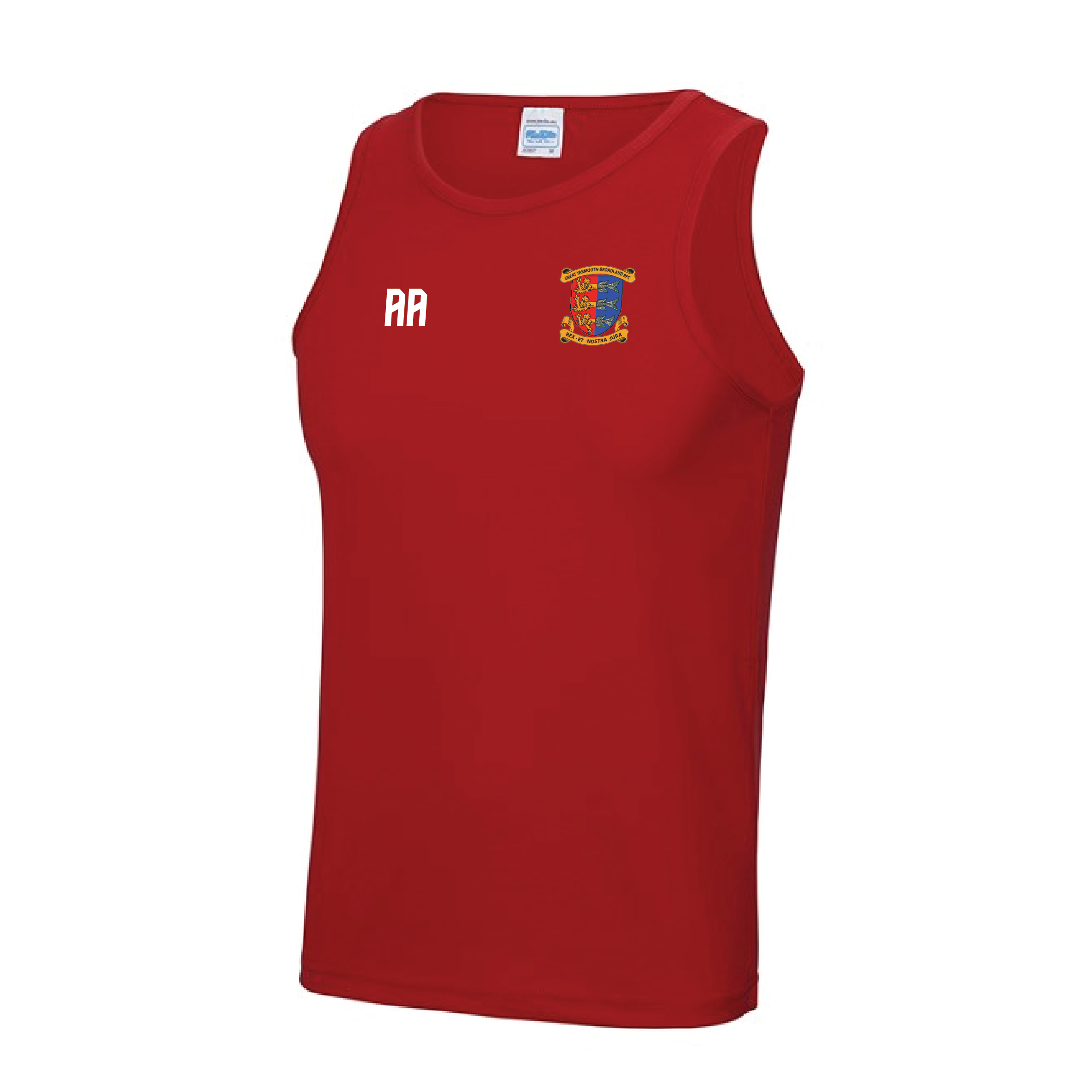 Great Yarmouth-Broadland RUFC - Cool Vest - Fire Red