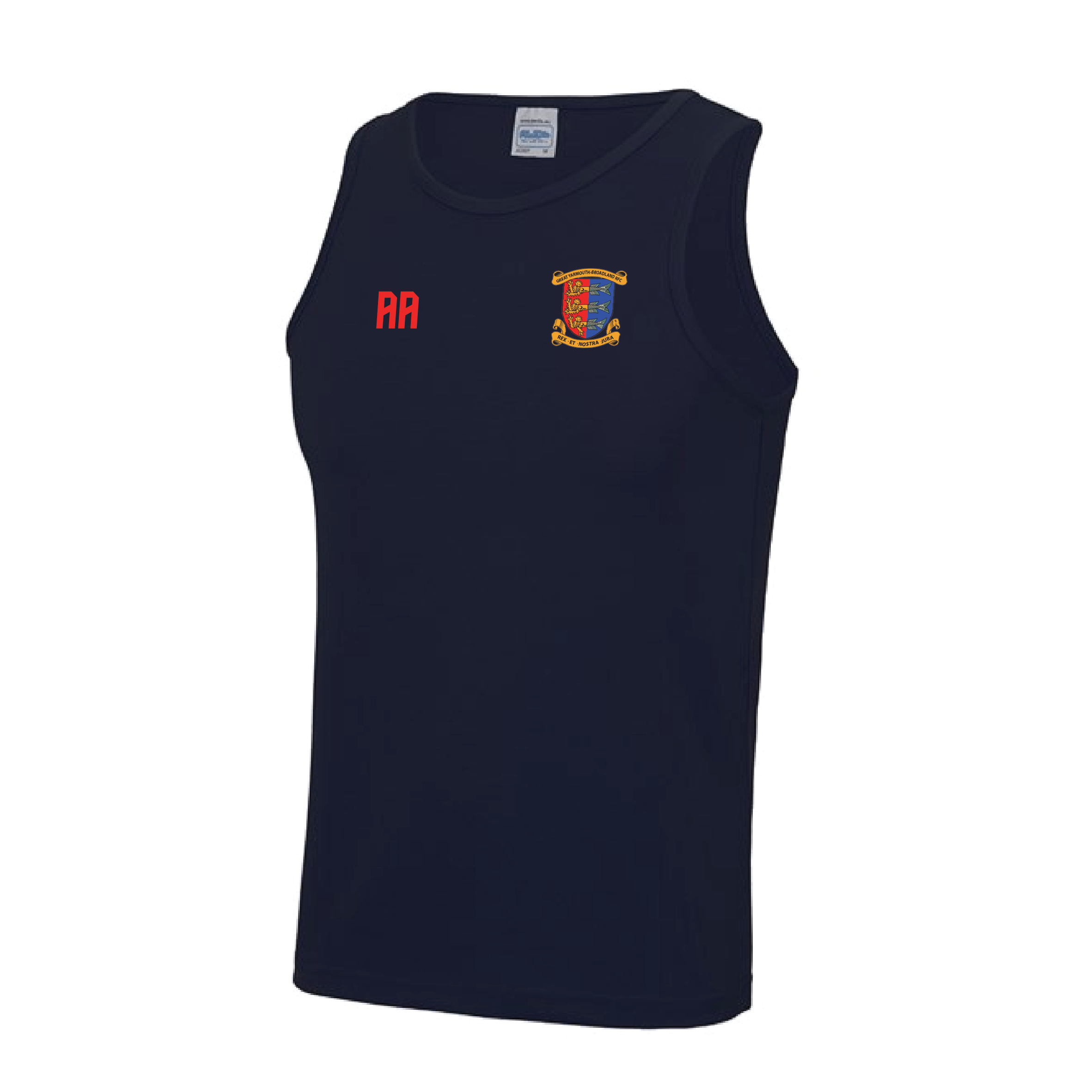 Great Yarmouth-Broadland RUFC - Cool Vest - French Navy