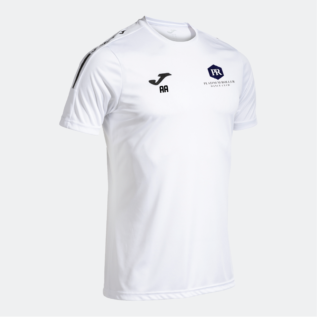 Platinum Roller Dance Club - Joma Olimpiada T-Shirt - White