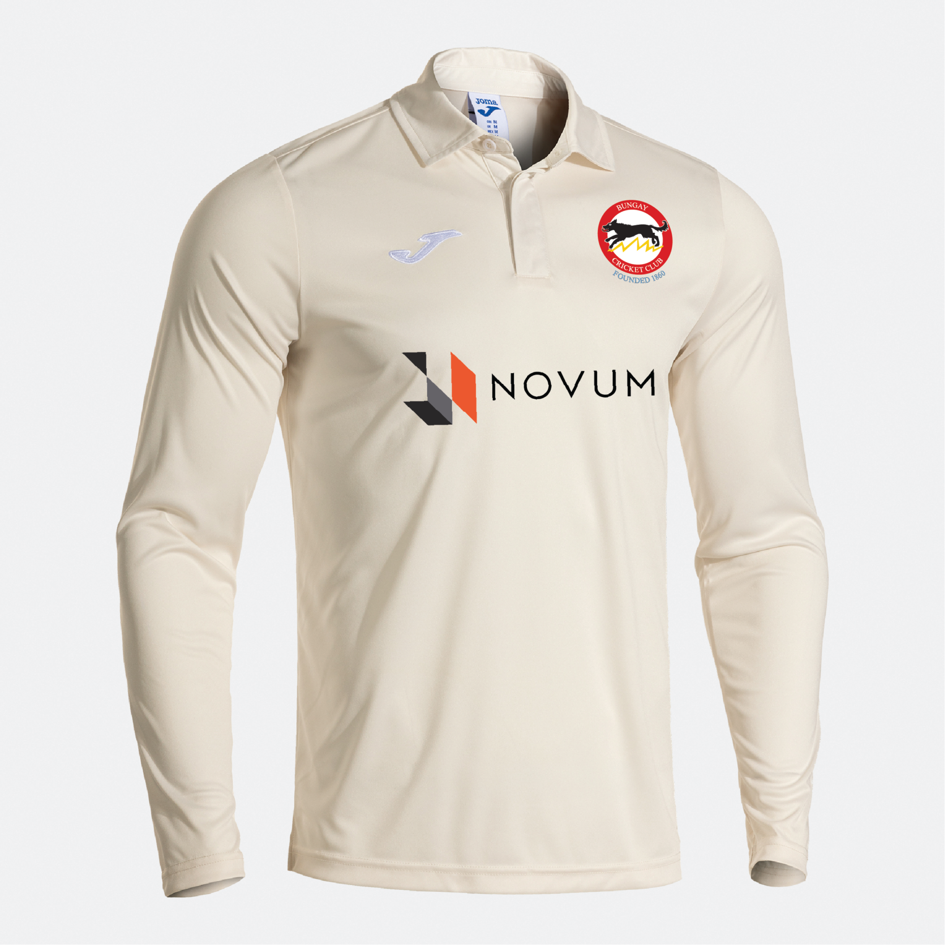 Bungay Cricket Club - Joma Long Sleeve Cricket Shirt