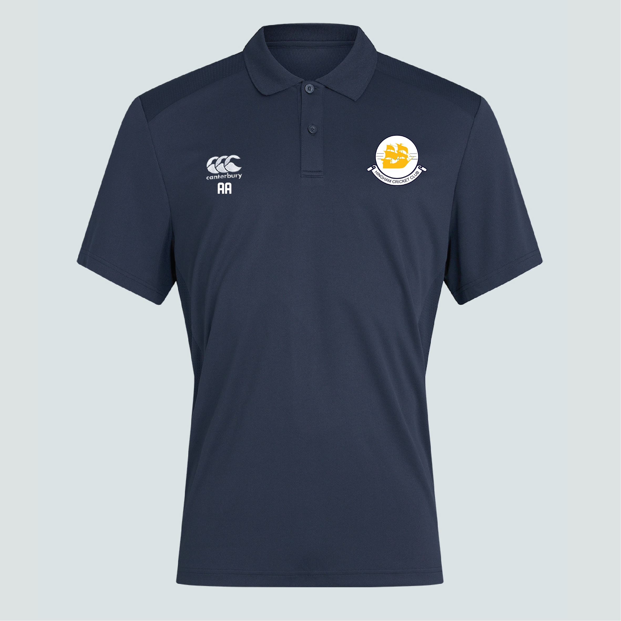 Hingham Cricket Club - Canterbury Club Dry Polo Shirt - Navy