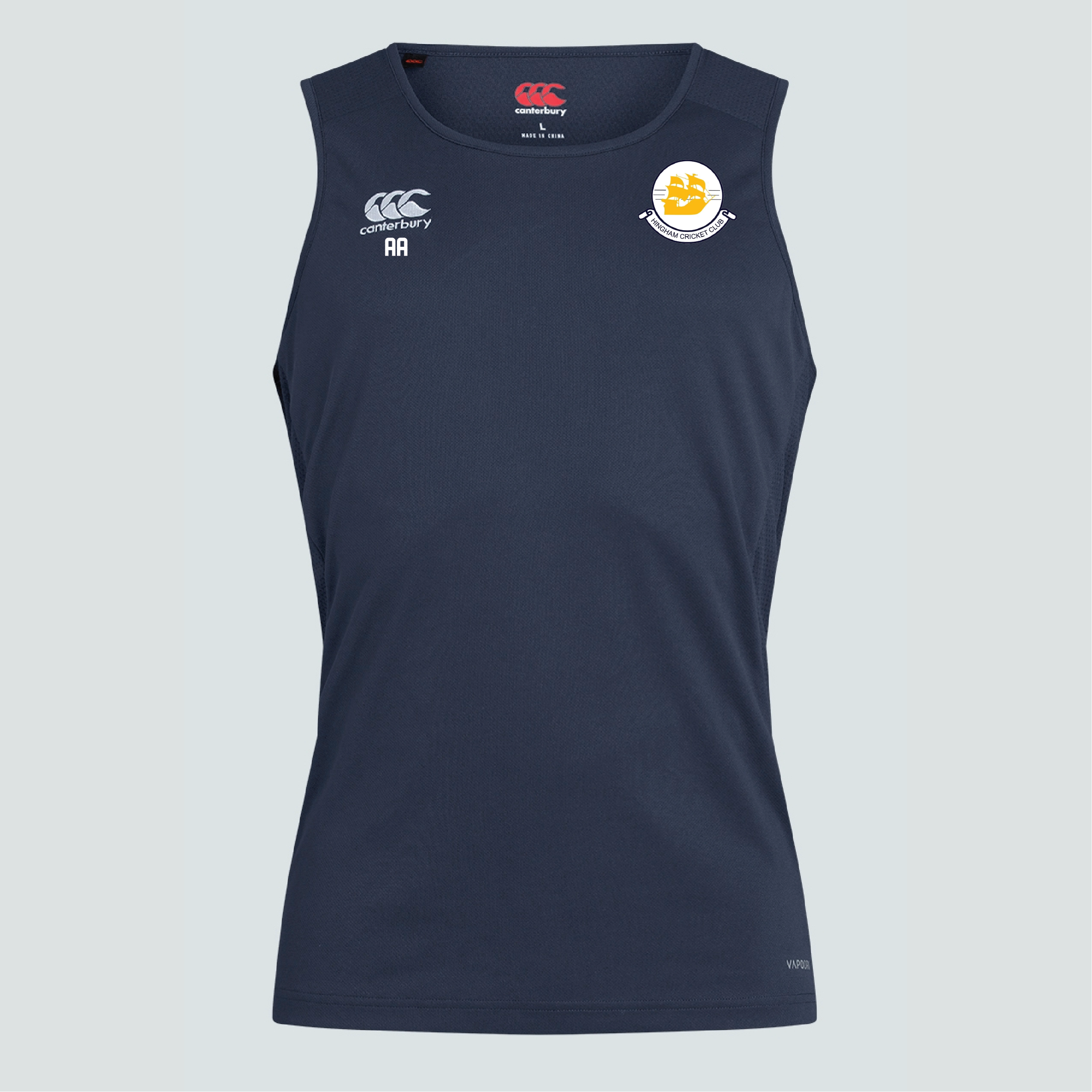 Hingham Cricket Club - Canterbury Club Dry Singlet - Navy