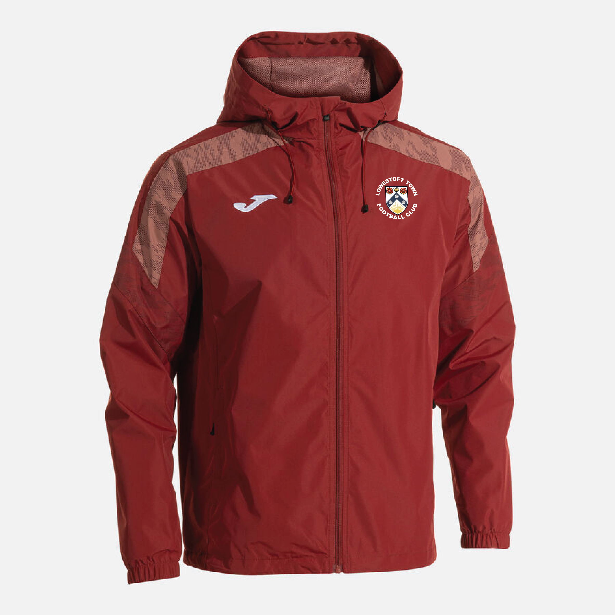 Lowestoft Town FC Coaches - Joma Championship VIII Rain Jacket - Ruby