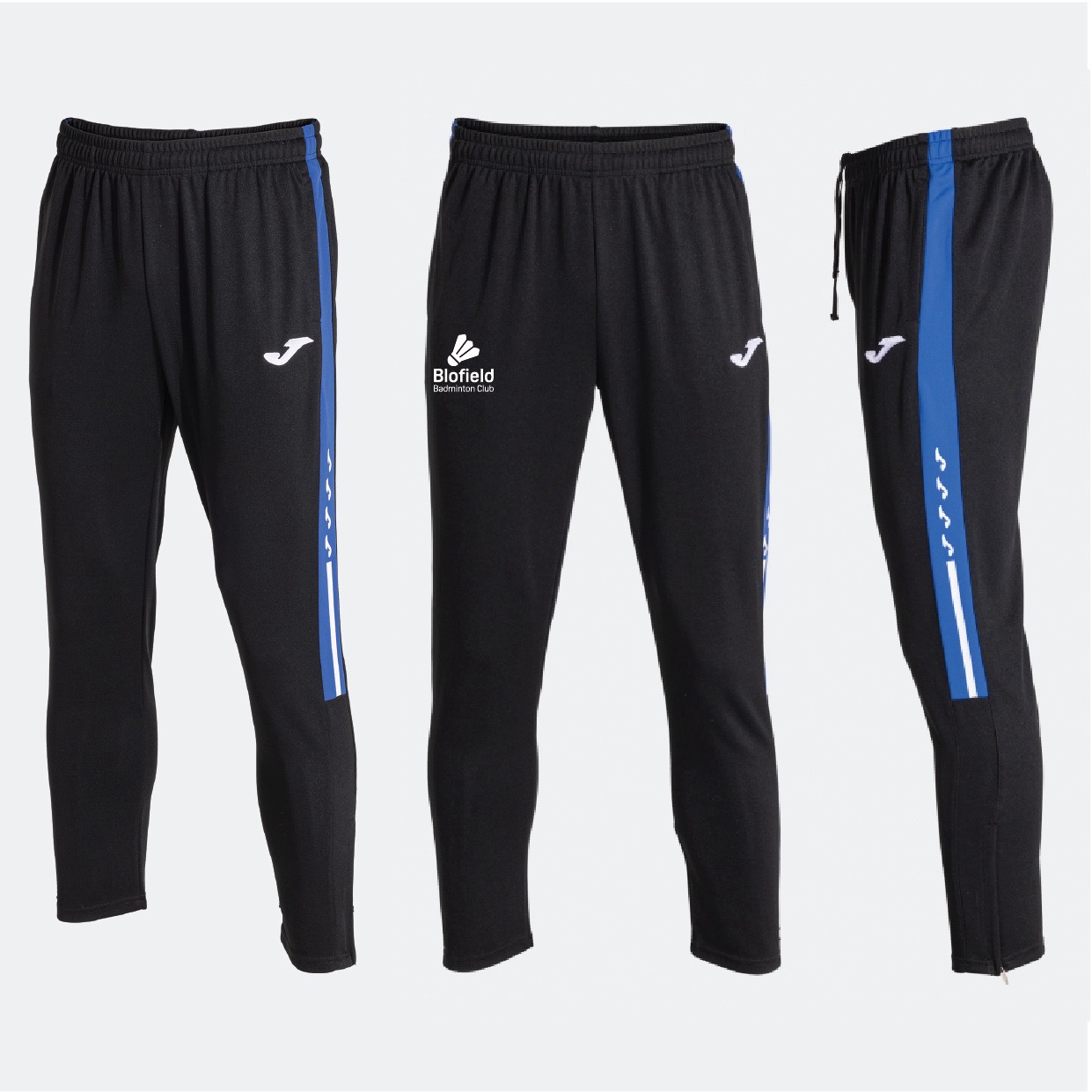 Blofield Badminton Club - Joma Olimpiada Tracksuit Bottoms - Black/Royal