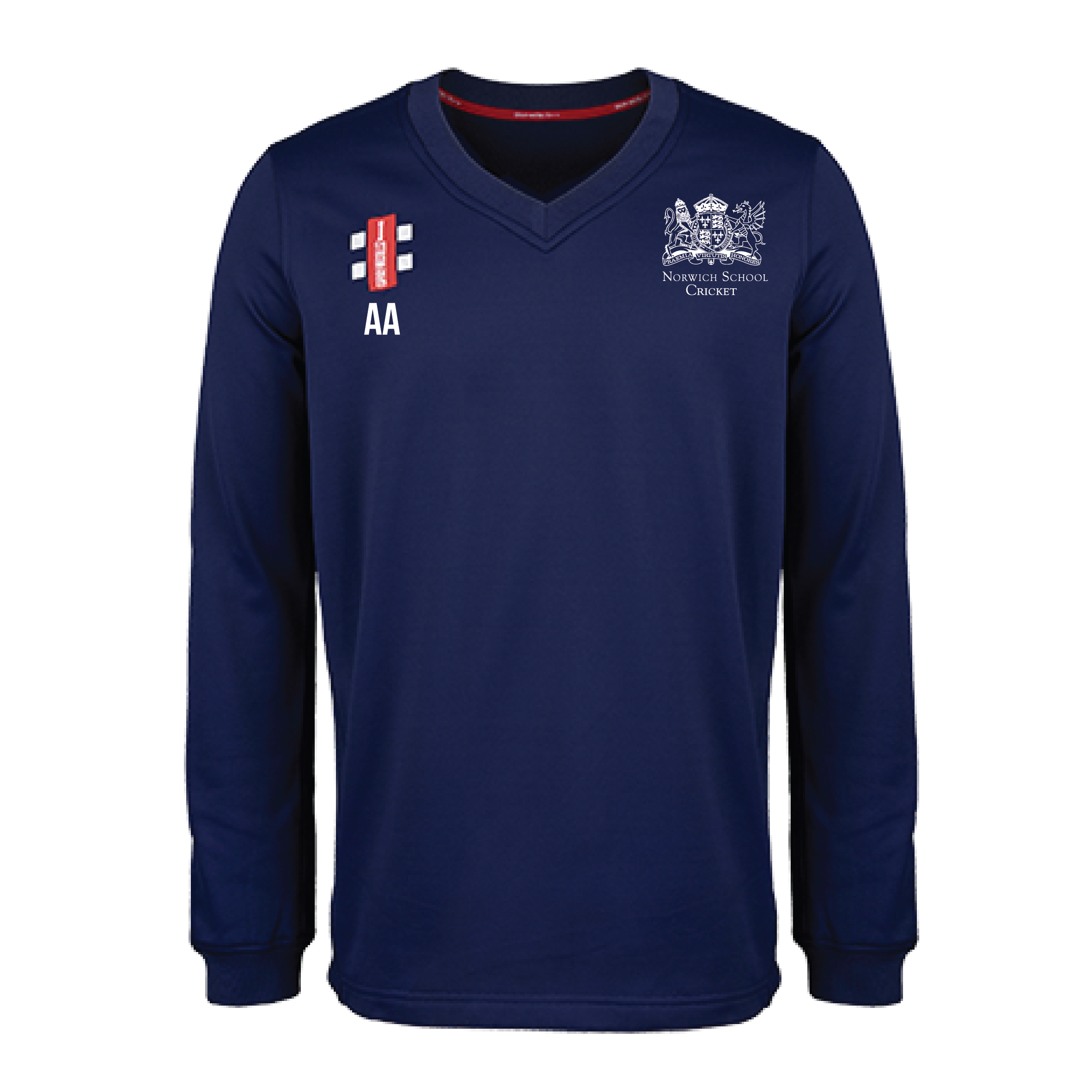 Norwich School Cricket - Gray-Nicholls Pro Performance Sweater - Navy