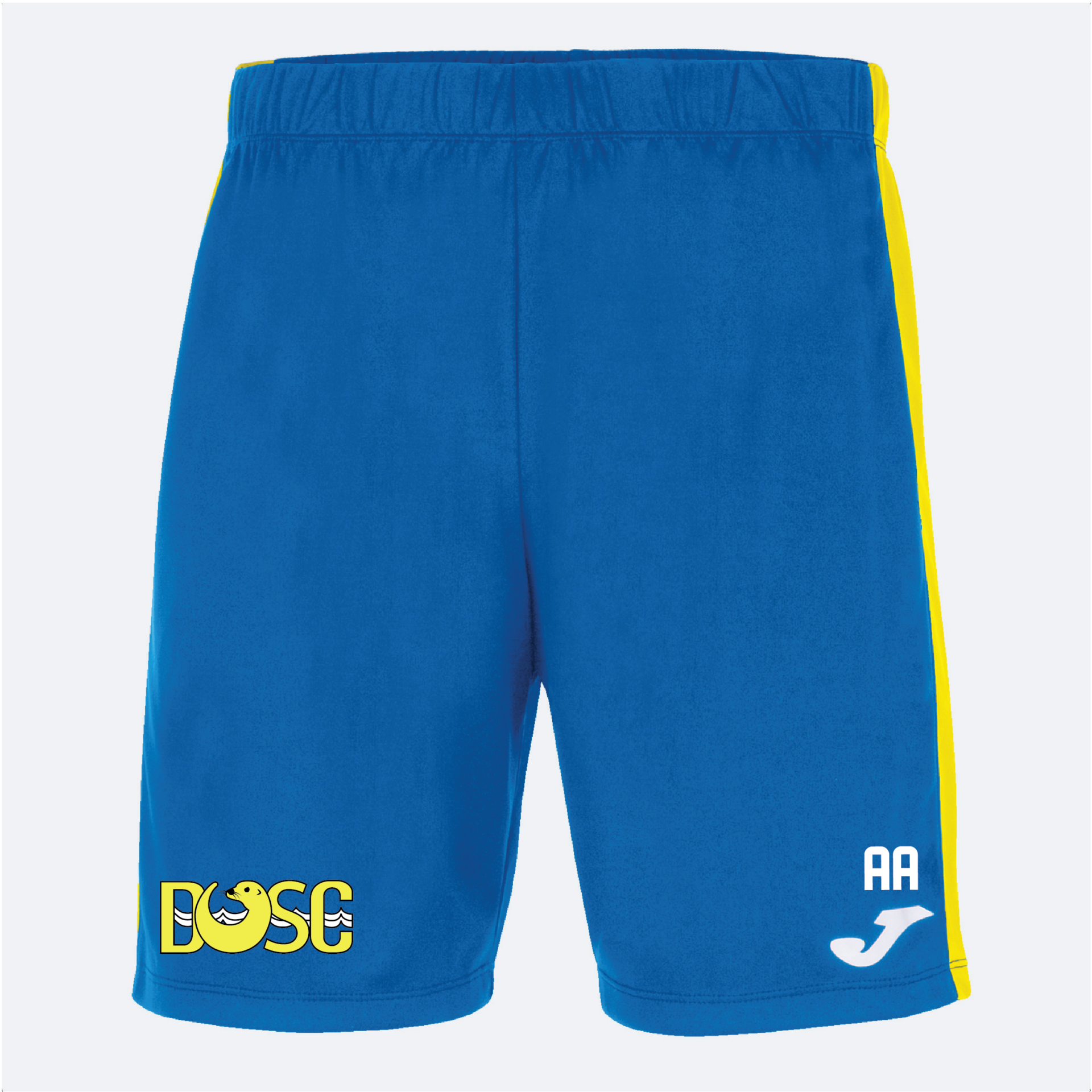 Diss Otters Swimming Club - Joma Maxi Short (Royal/Yellow)