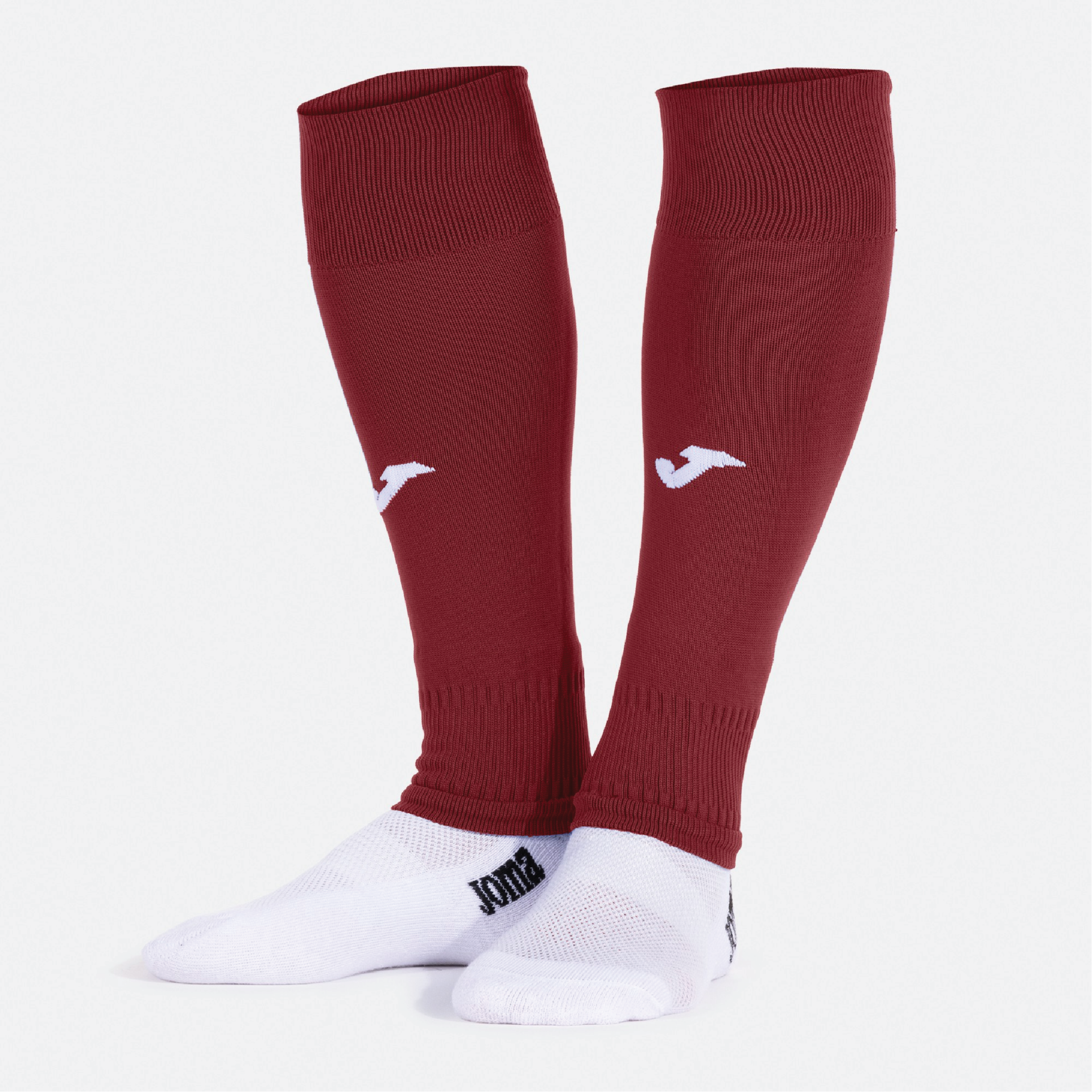 Kirkley & Pakefield FC - Joma Leg II Footless Away Socks - Burgundy