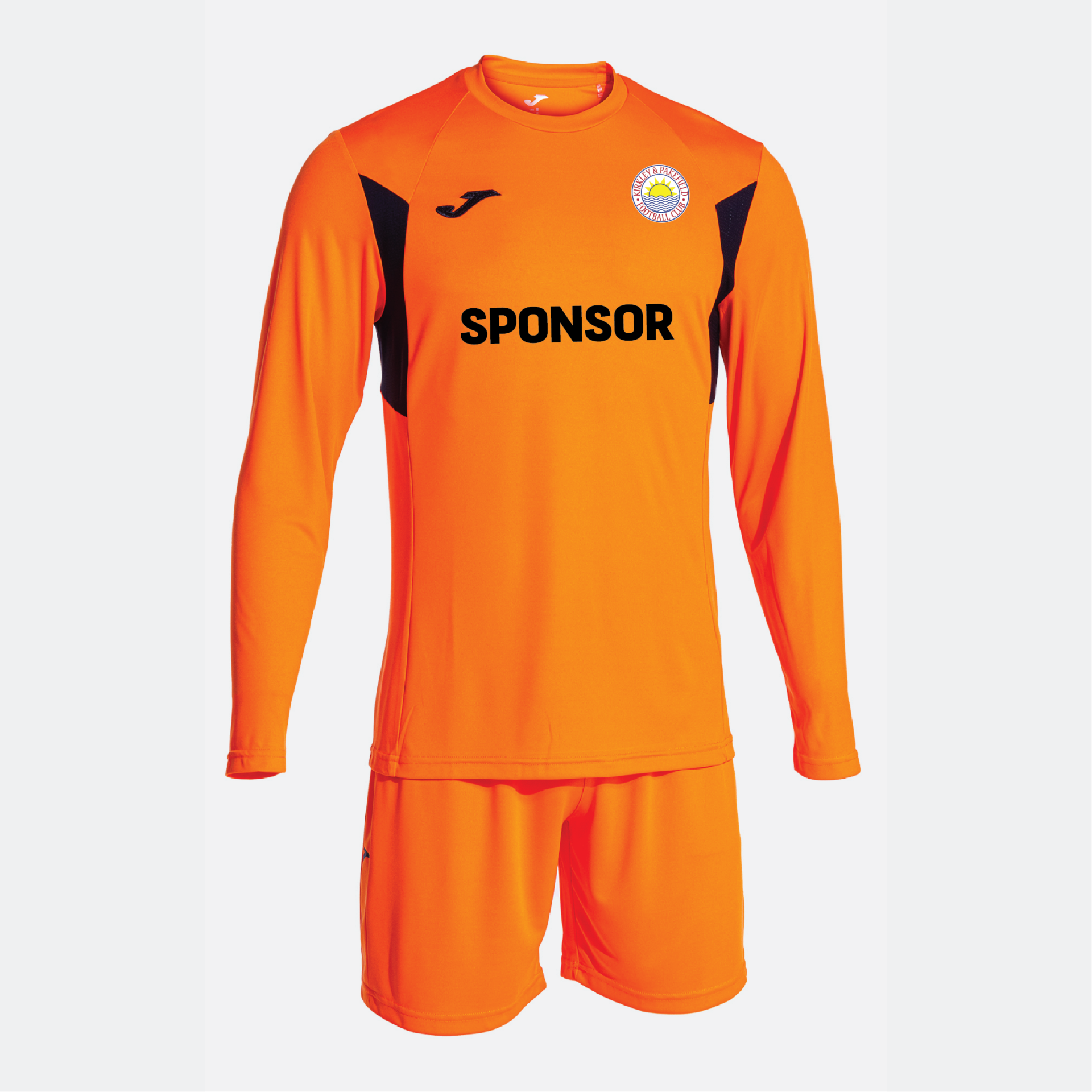Kirkley & Pakefield FC - Joma Winner Goalkeeper Set (Shirt & Shorts) - Orange