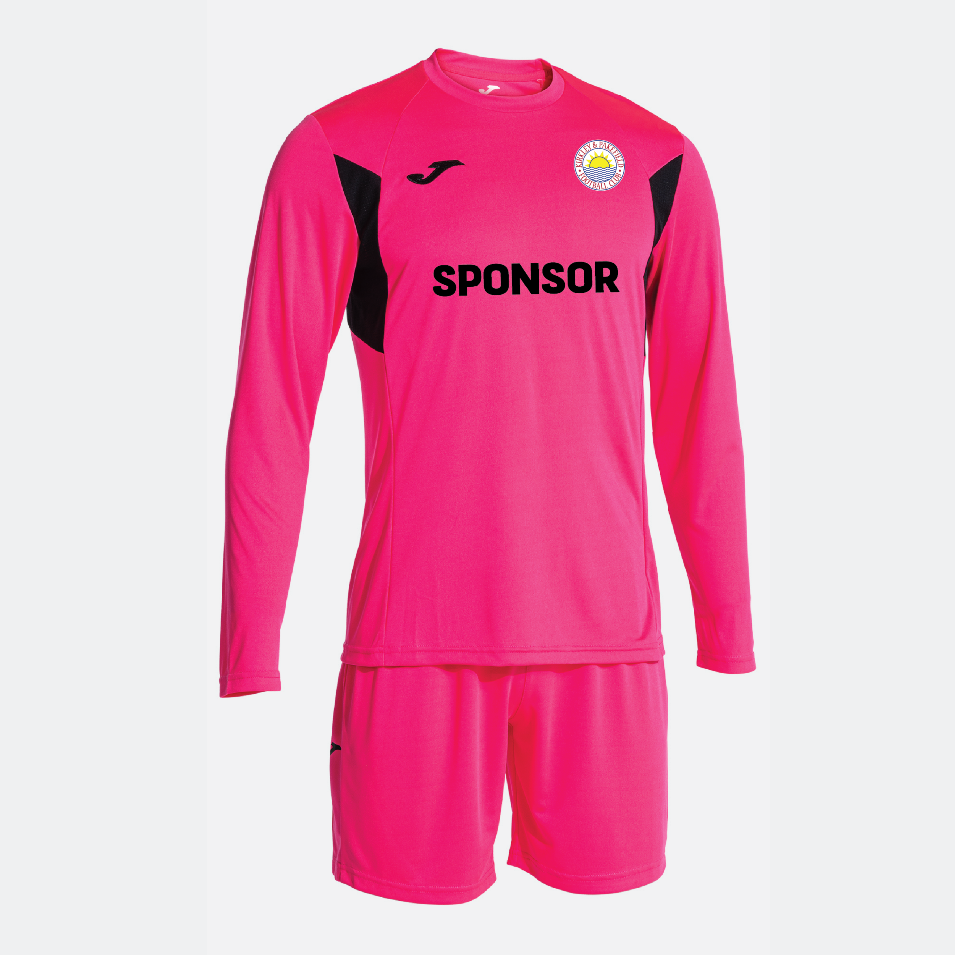 Kirkley & Pakefield FC - Joma Winner Goalkeeper Set (Shirt & Shorts) - Pink