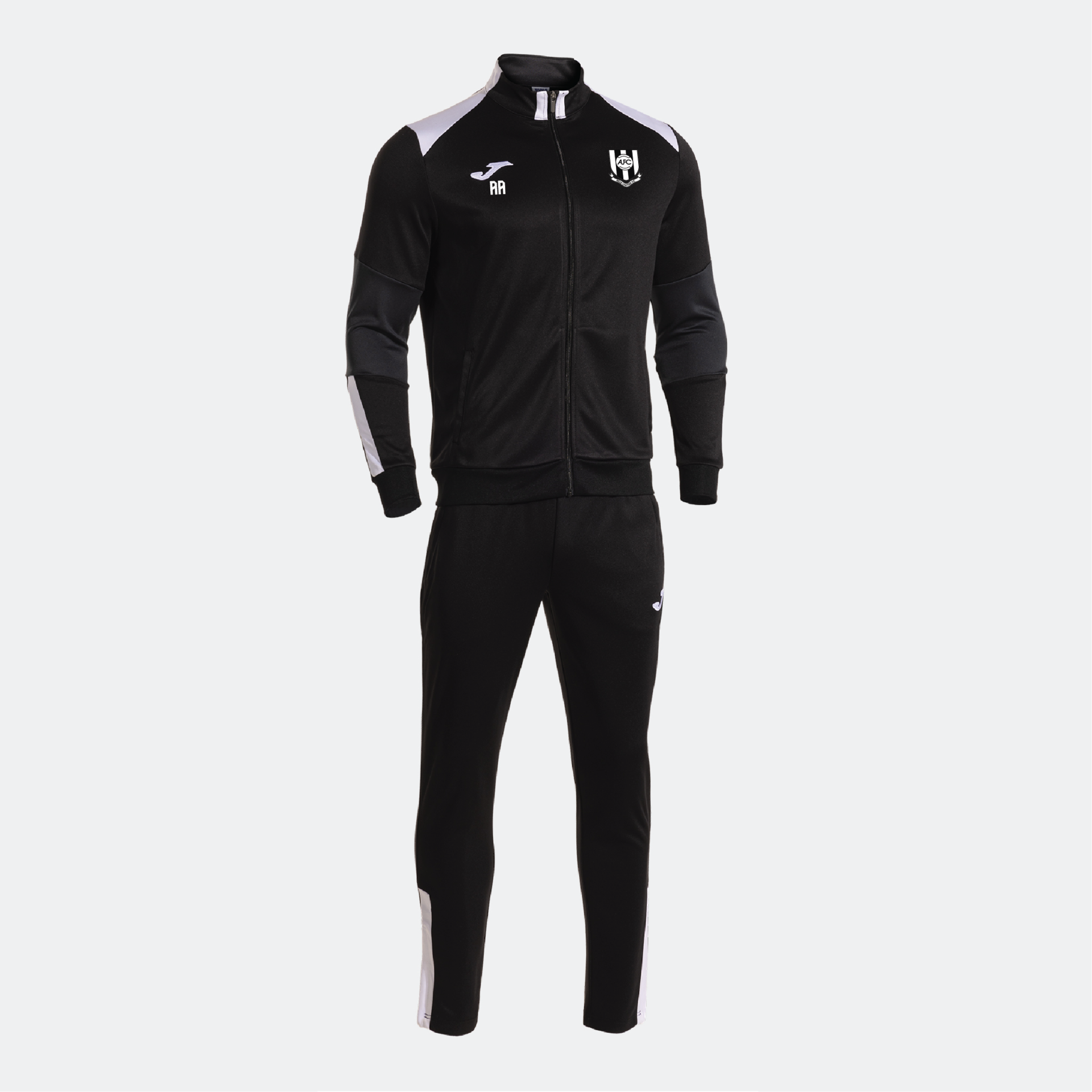 Acle United FC - Joma Danubio IV Adult's Tracksuit Set - Black White