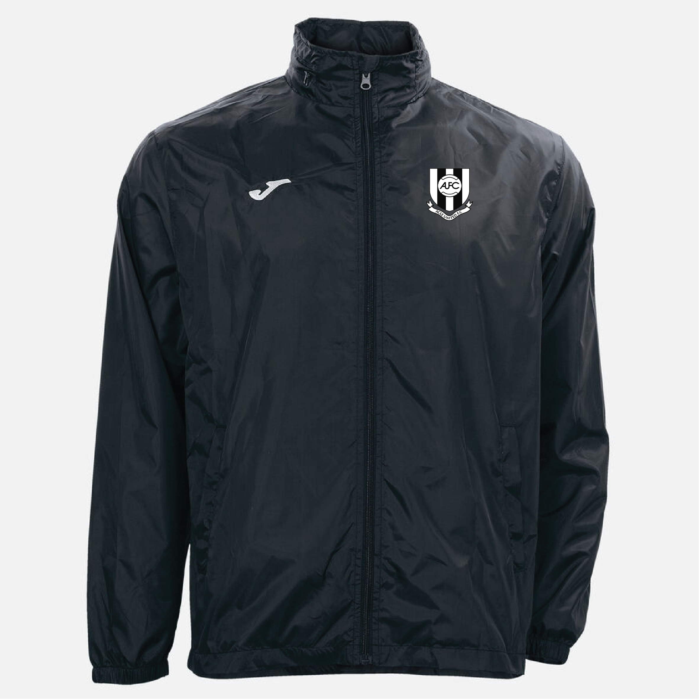 Acle United FC - Joma Iris Youth Rain Jacket - Black