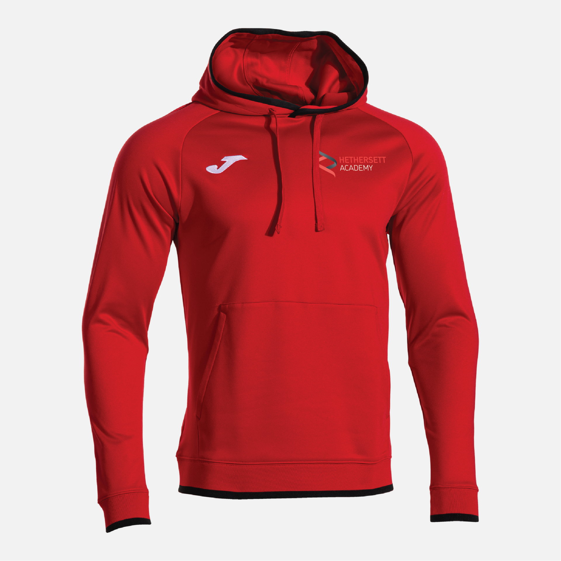 Hethersett Academy PE Staff - Joma Combi Premium Hoodie - Red Black