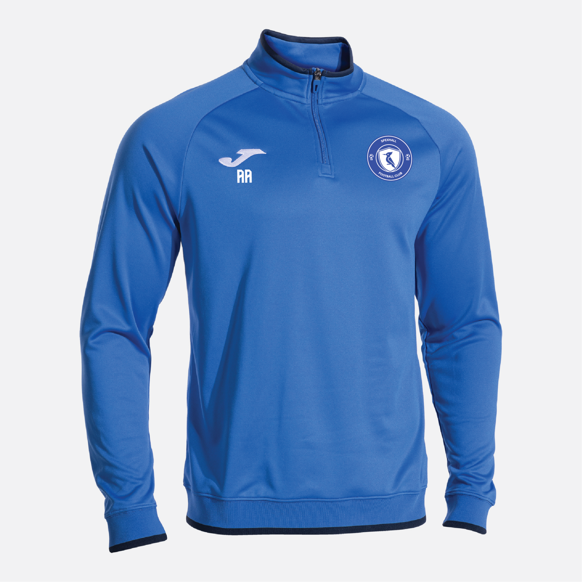Spexhall FC - Joma Combi Premium 1/4 Zip Sweatshirt - Royal Navy