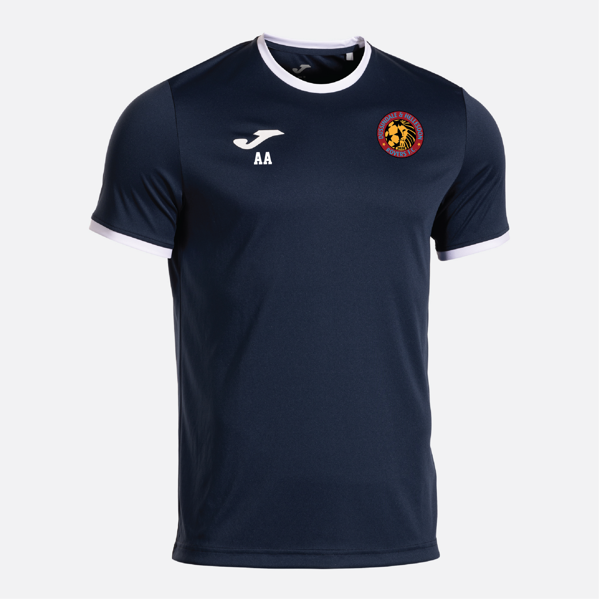 Dussindale & Hellesdon Rovers FC - Joma Coaches Combi Premium T-Shirt - Navy/White