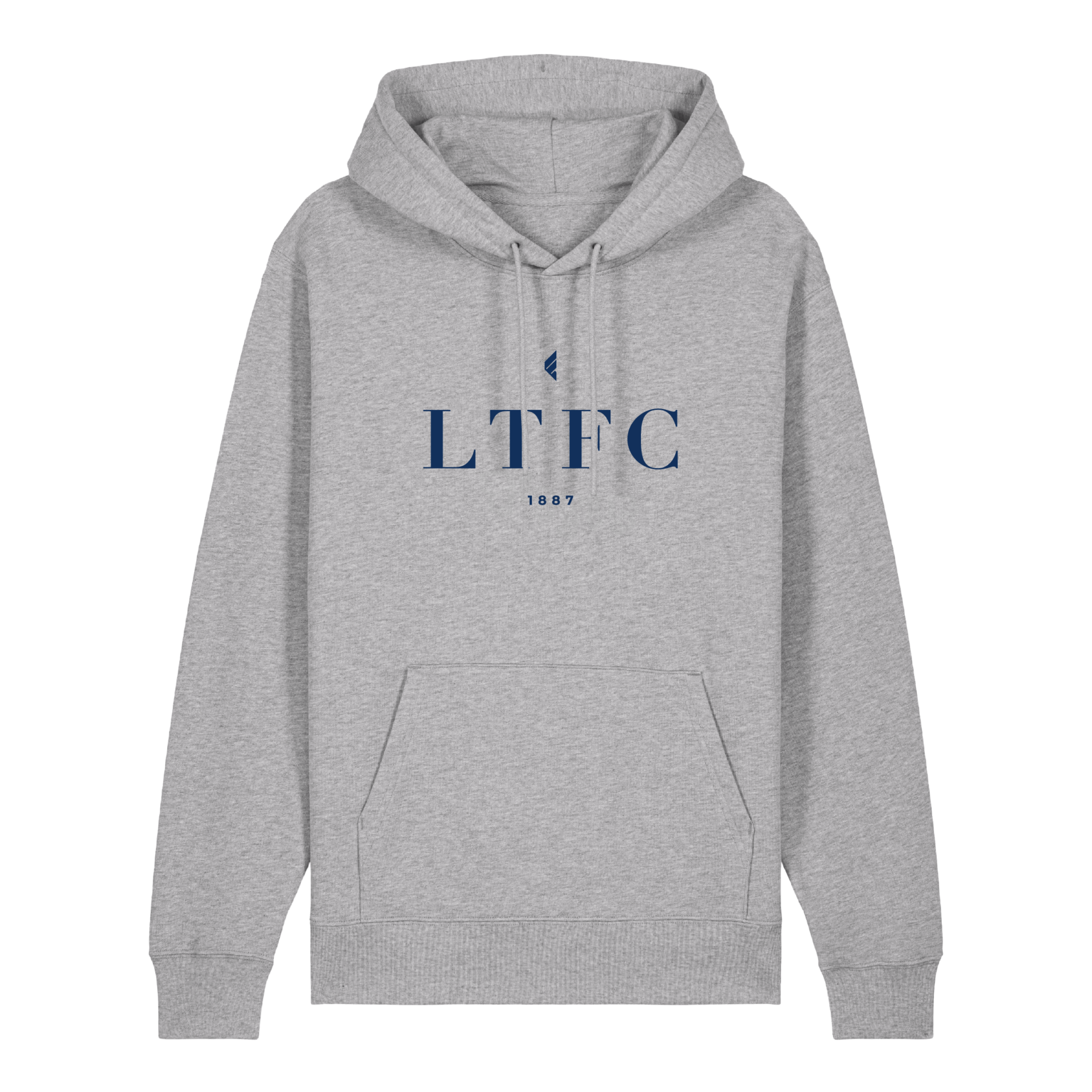 Lowestoft Town FC - Classic Hooded Sweatshirt - Heather Grey