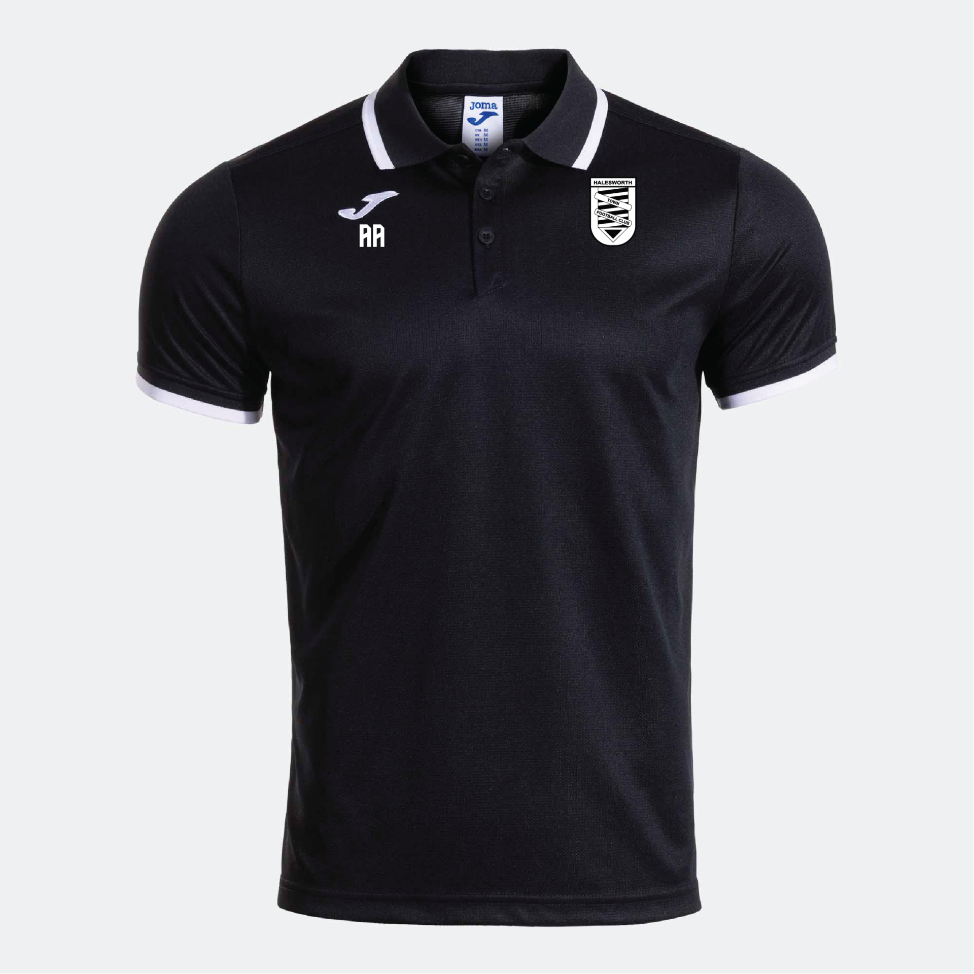 Halesworth Town FC - Joma Combi Premium Polo Shirt - Black