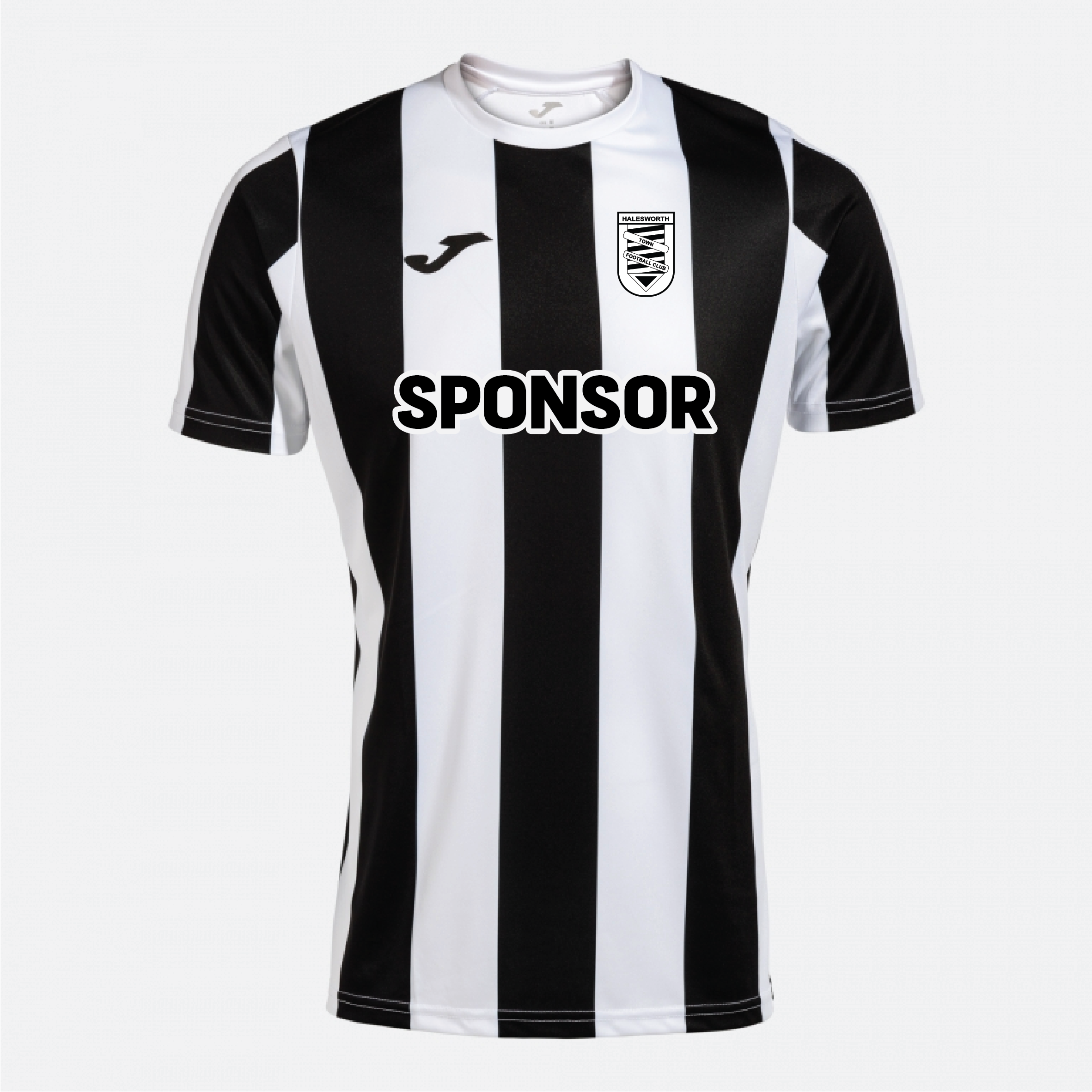Halesworth Town FC - Joma Inter Classic T-Shirt - White Black