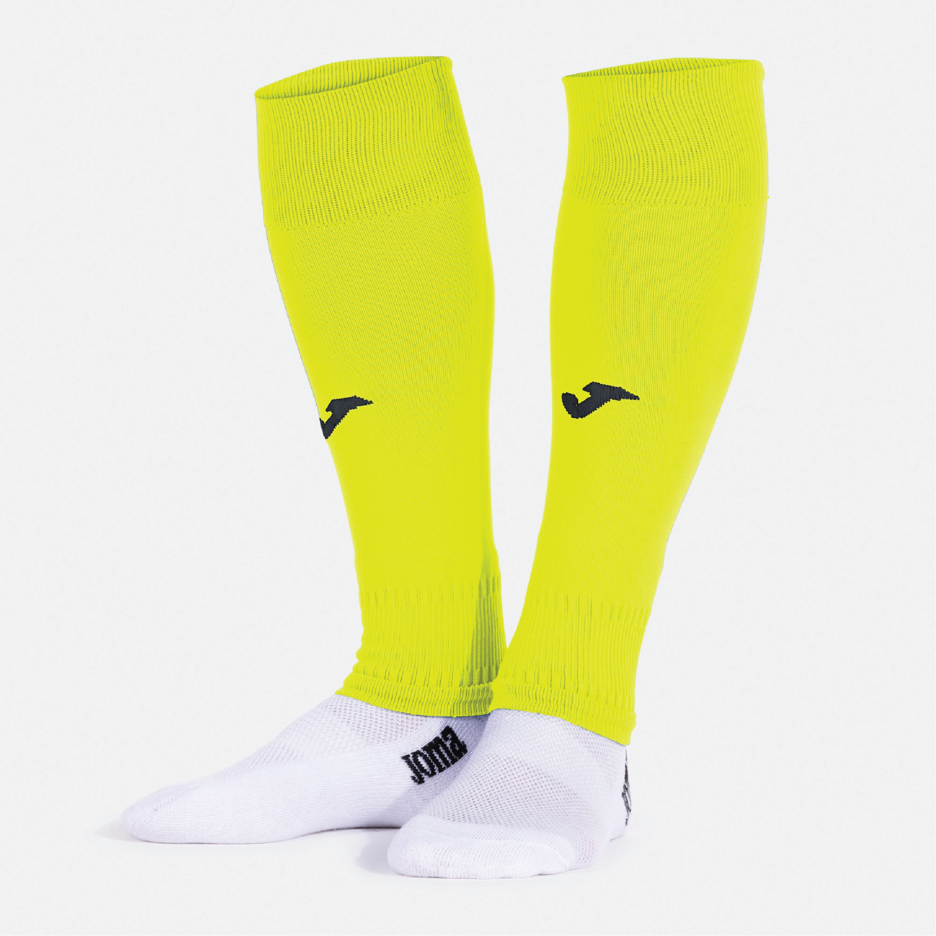 Halesworth Town FC - Joma Leg II Footless Socks - Yellow Fluor