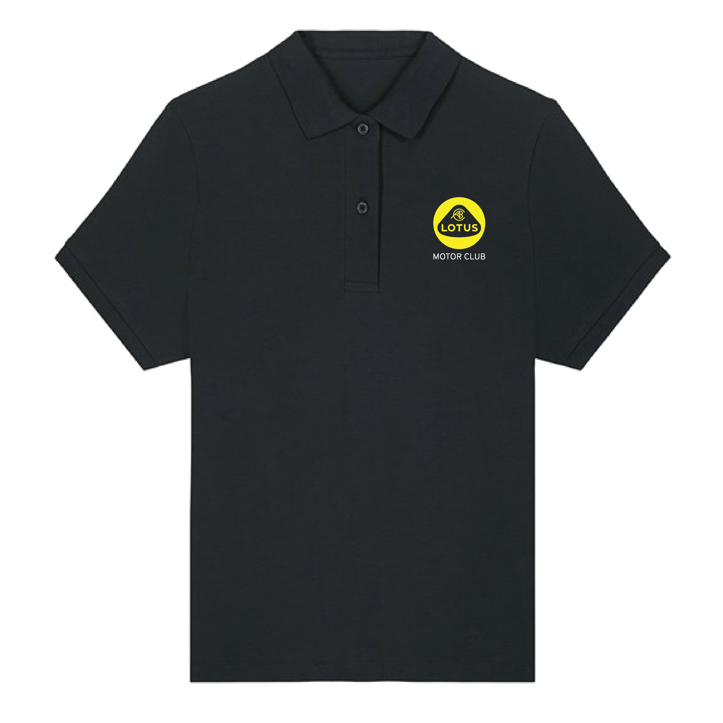 Lotus Motor Club - Coaster Ladies Polo Shirt - Black