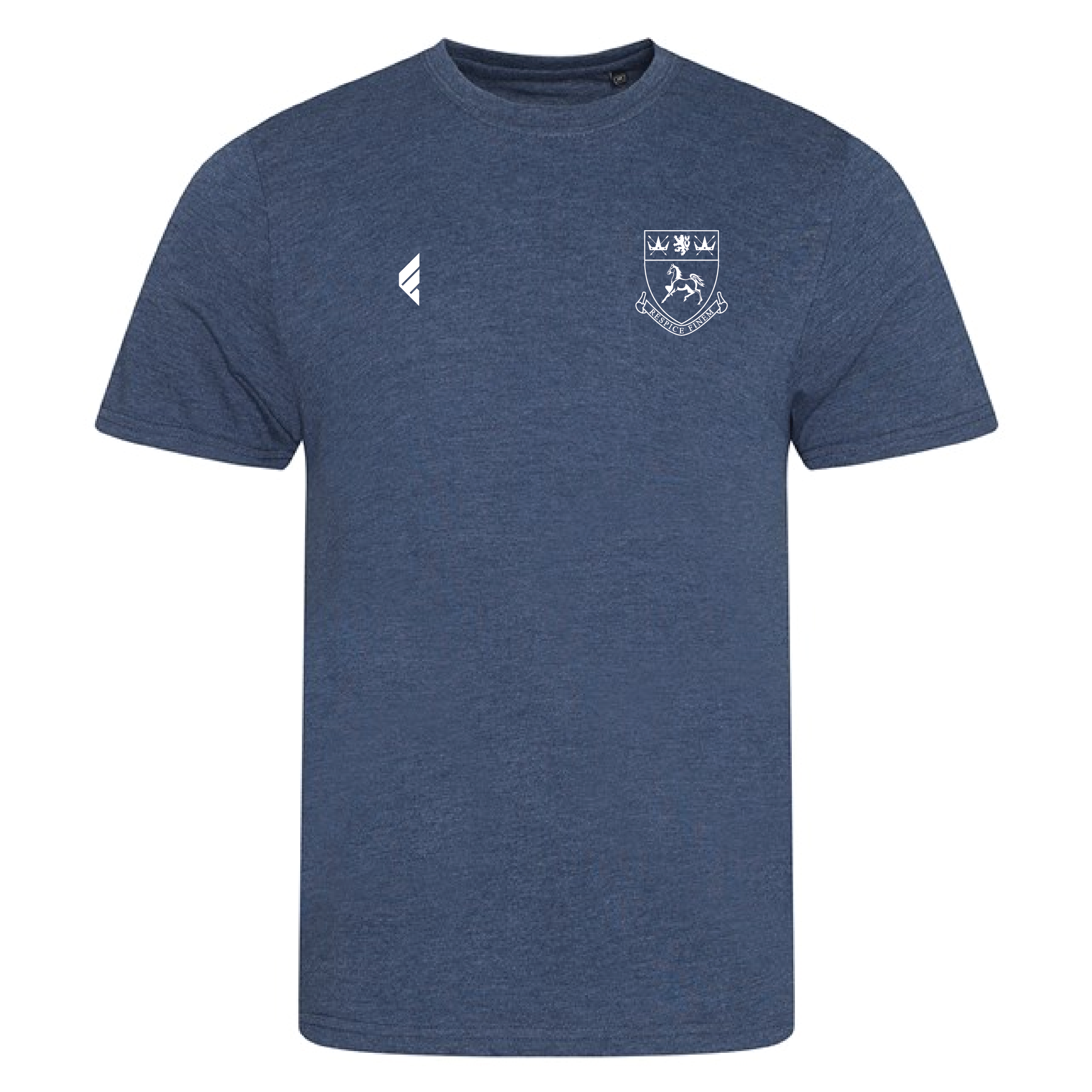 Newmarket RUFC - Triblend Classic T-Shirt - Heather Navy
