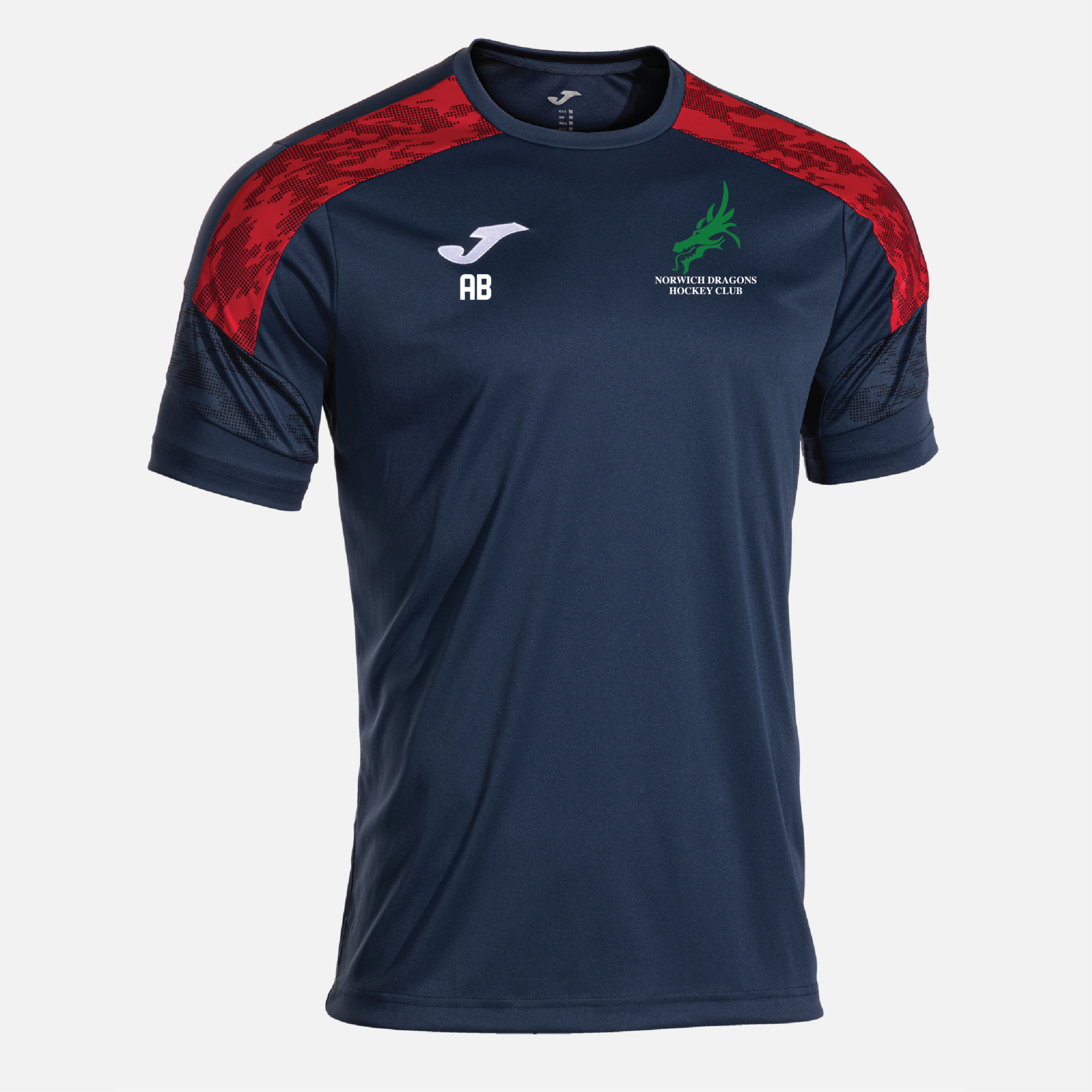 Norwich Dragons Hockey Club - Joma Championship VIII Shirt - Navy / Red