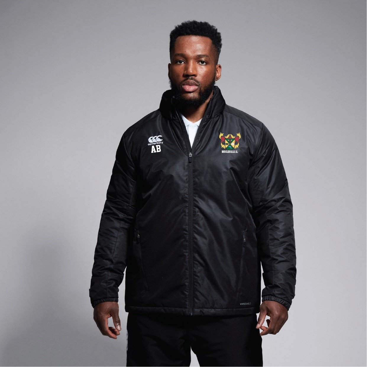 Beccles RUFC - Canterbury Club Stadium Jacket - Black