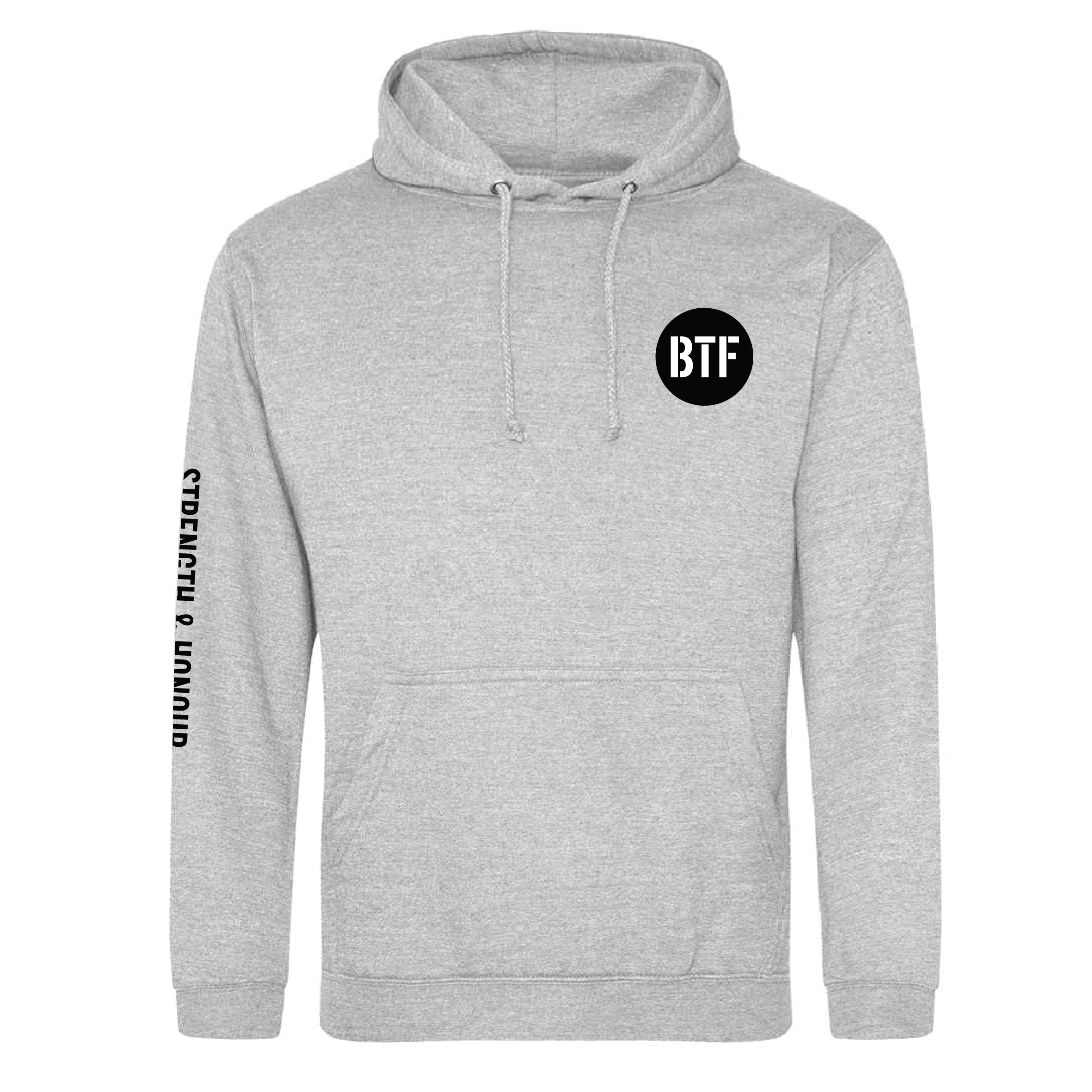Body Transform Fitness - Limited Edition College Hoodie - Heather Grey