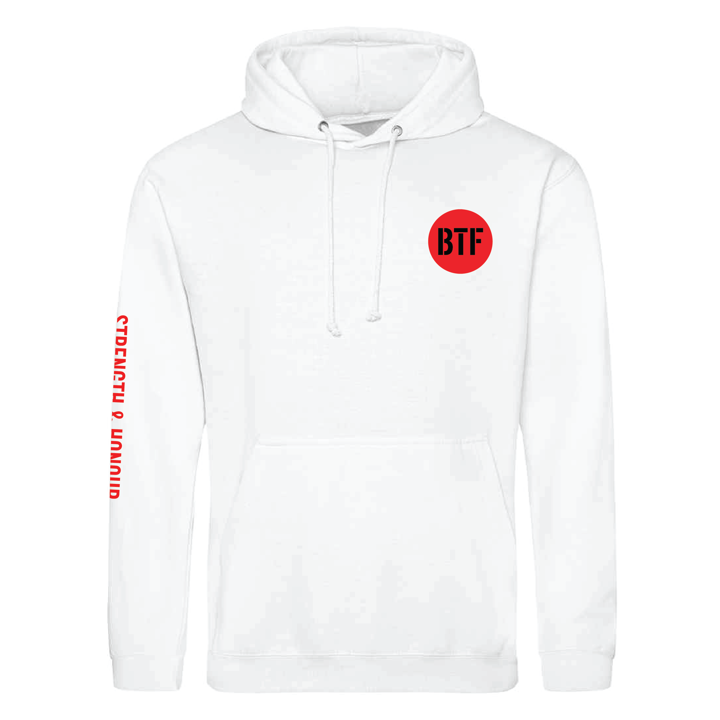 Body Transform Fitness - Limited Edition College Hoodie - Arctic White
