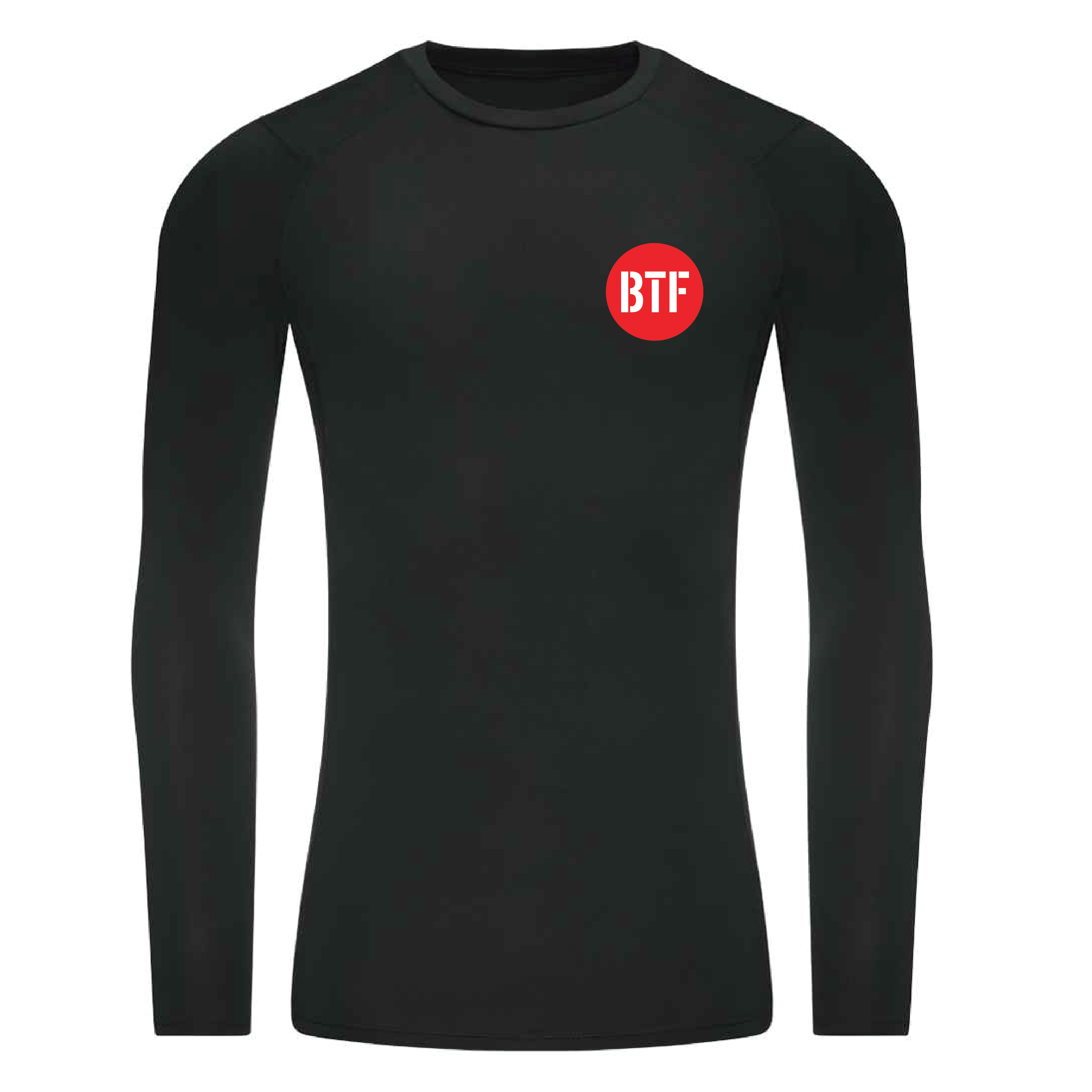 Body Transform Fitness - Active Recycled Baselayer - Jet Black