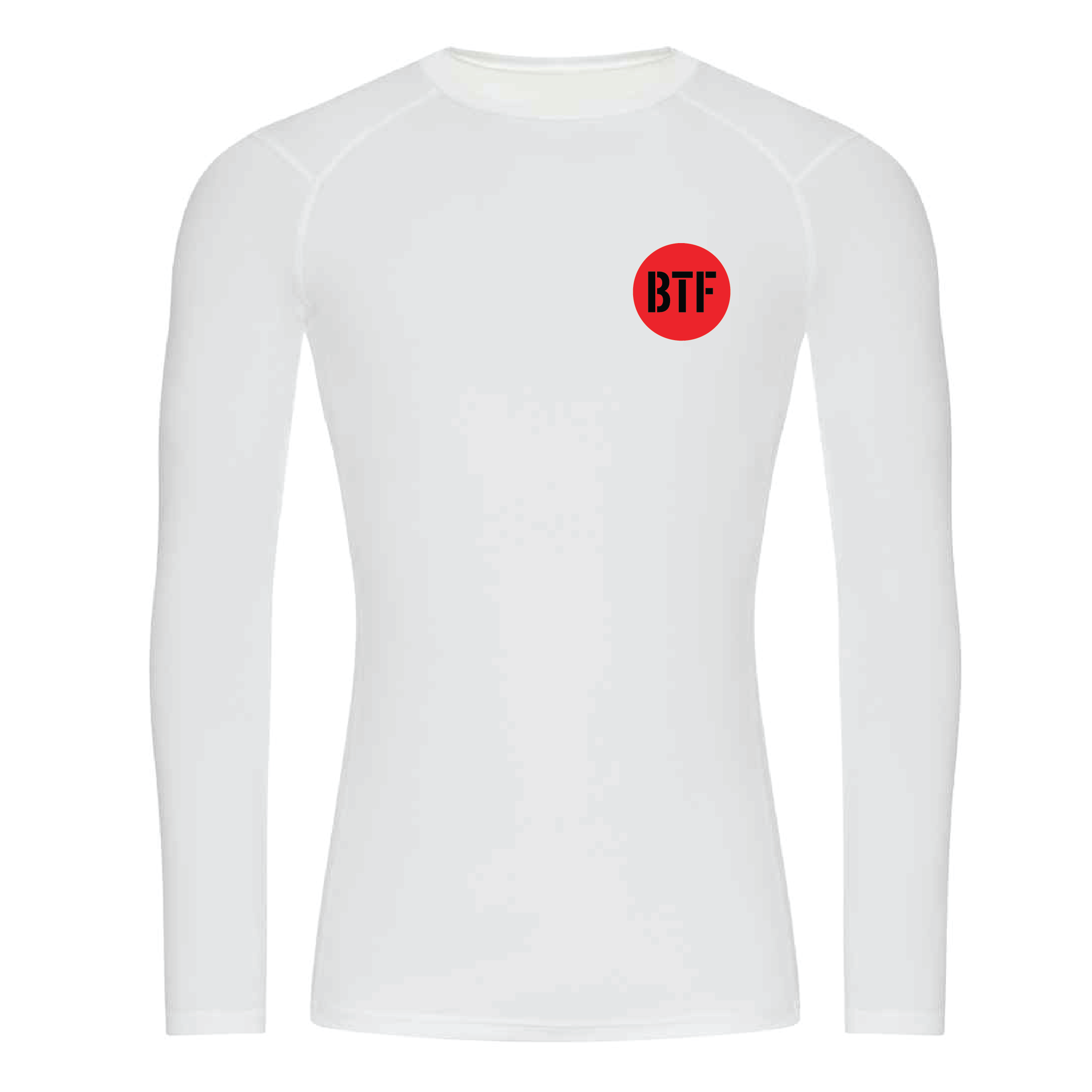 Body Transform Fitness - Active Recycled Baselayer - Arctic White