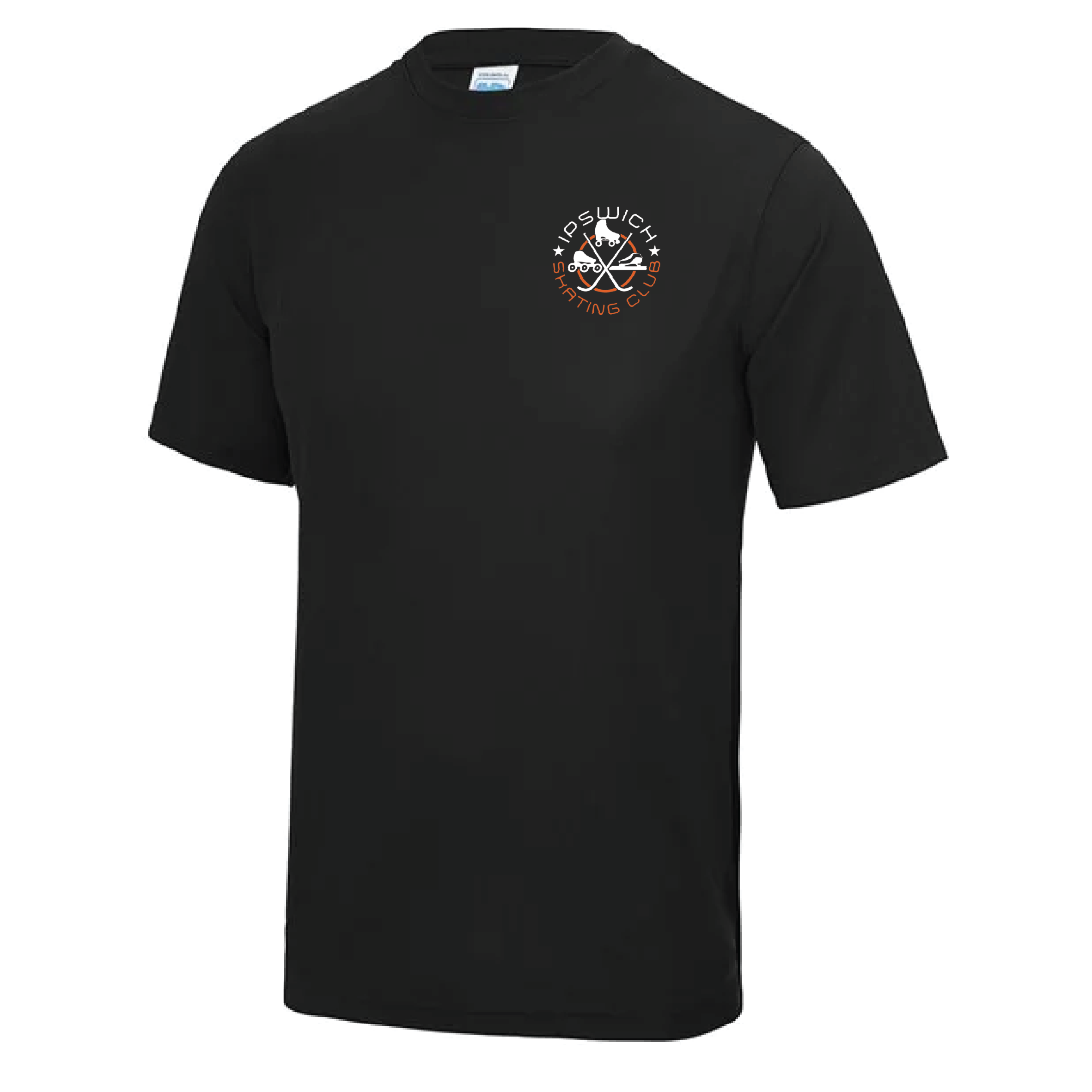Ipswich Skating Club - Coaches Cool Tee - Jet Black