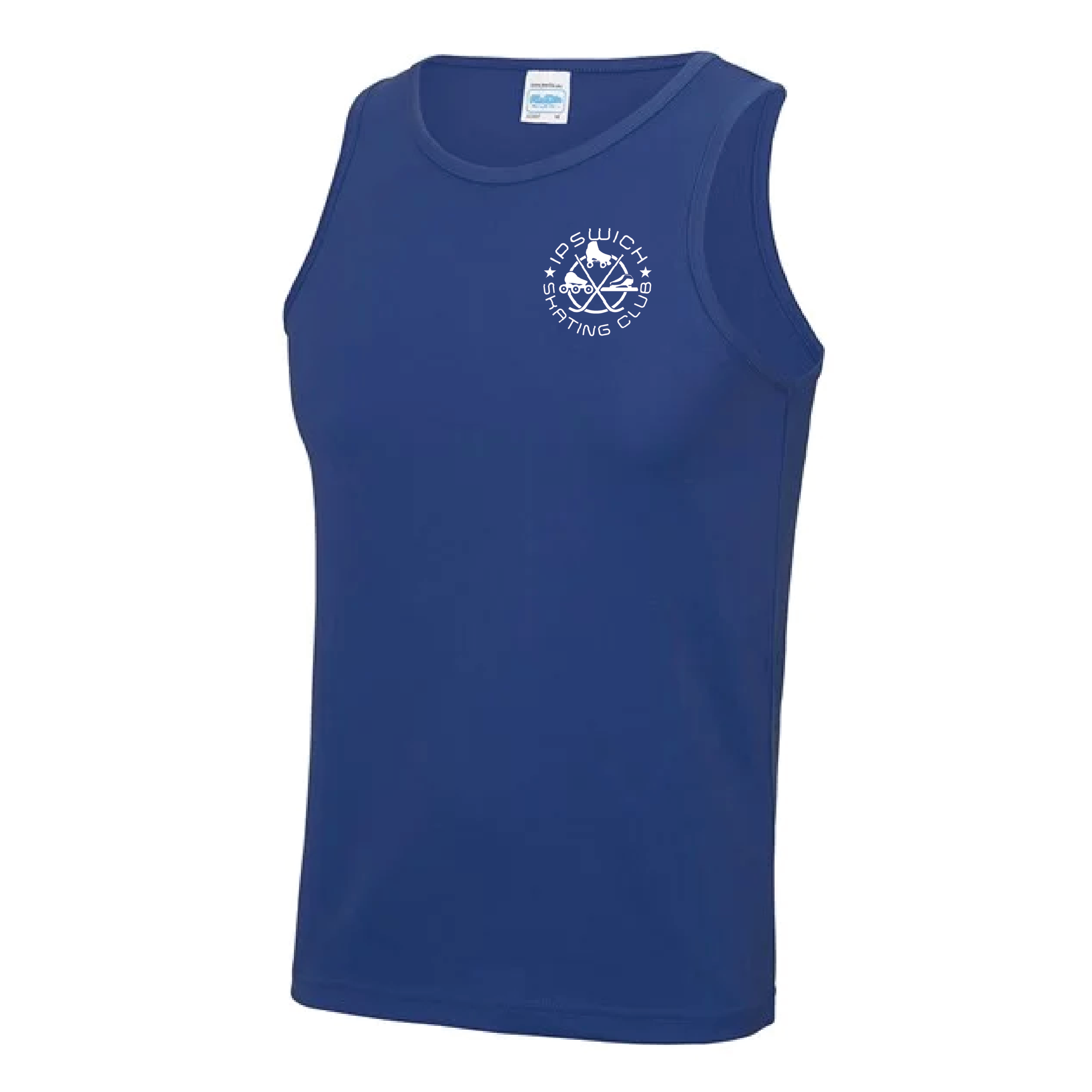 Ipswich Skating Club - Skaters Cool Vest - Royal Blue