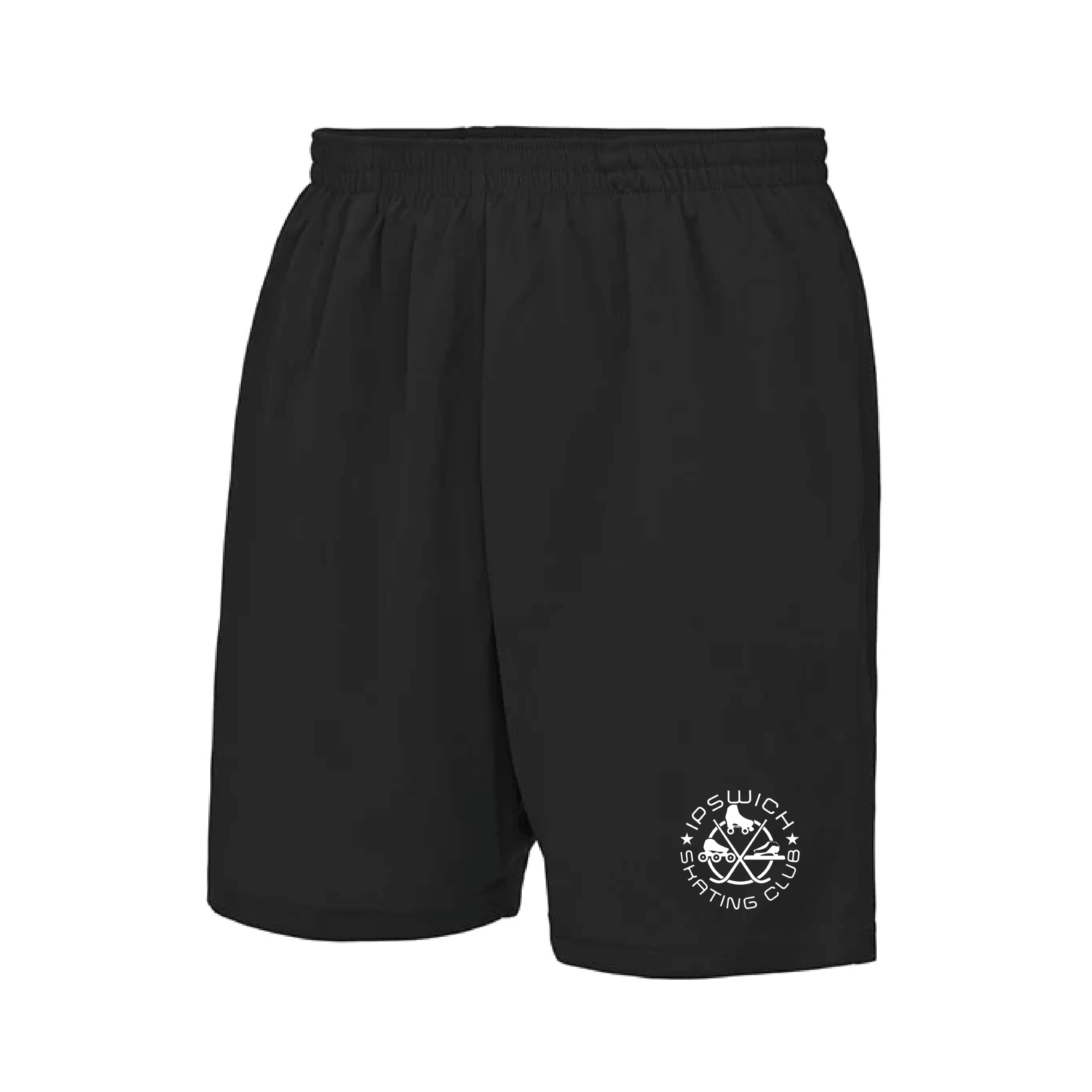 Ipswich Skating Club - Skaters Cool Shorts - Jet Black